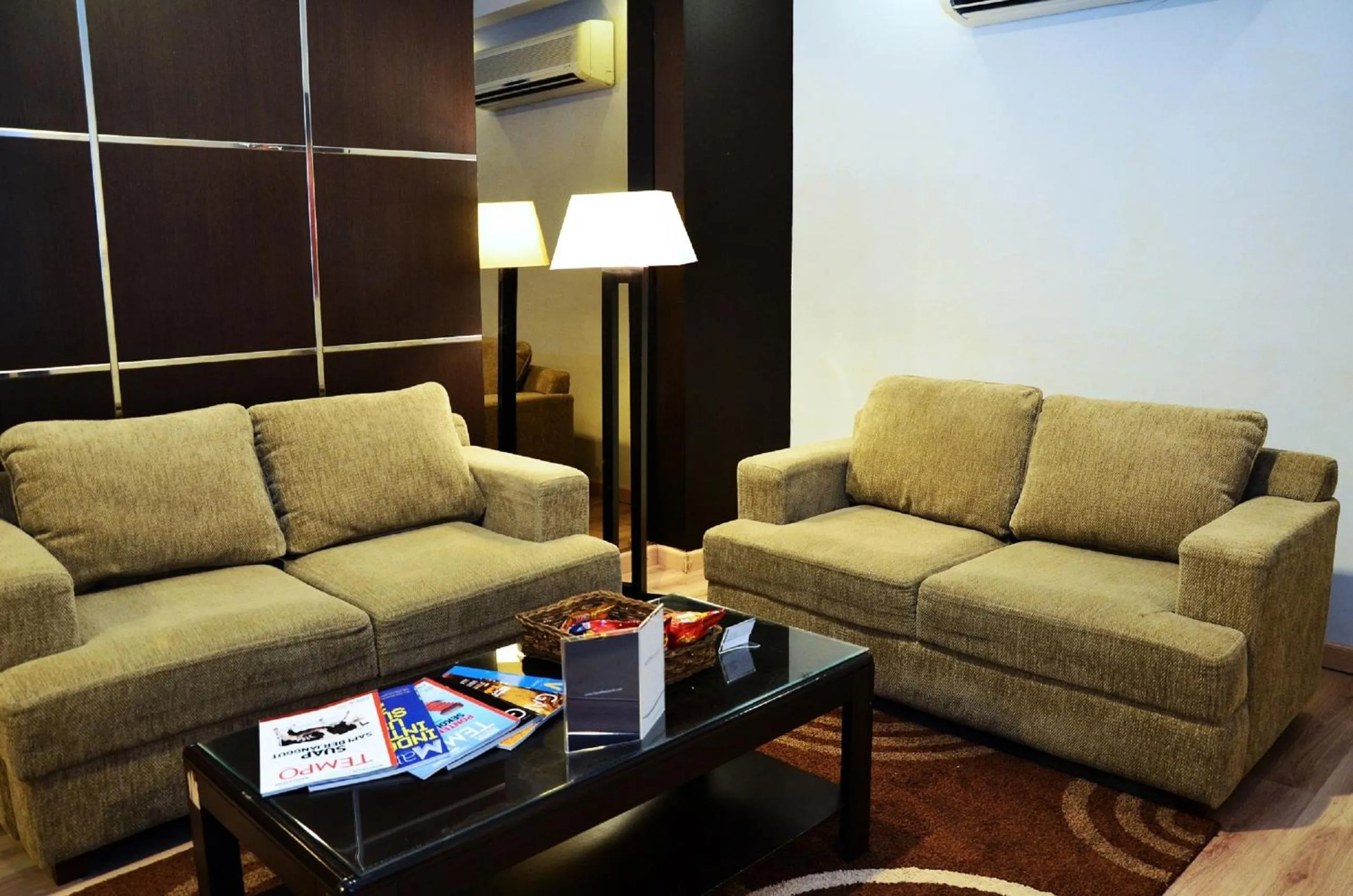 Living room in Aston Pontianak Hotel and Convention Center
