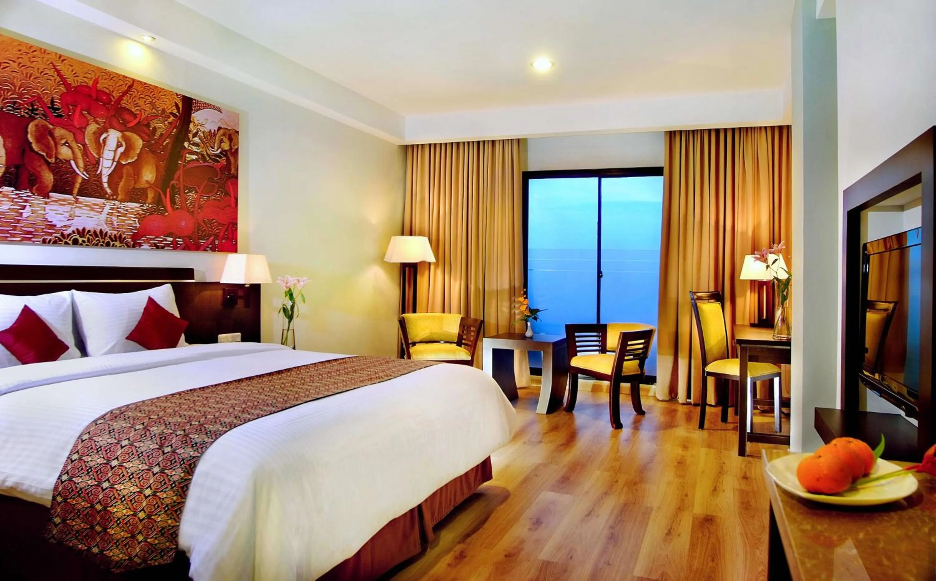Bedroom, Bed in Aston Pontianak Hotel and Convention Center
