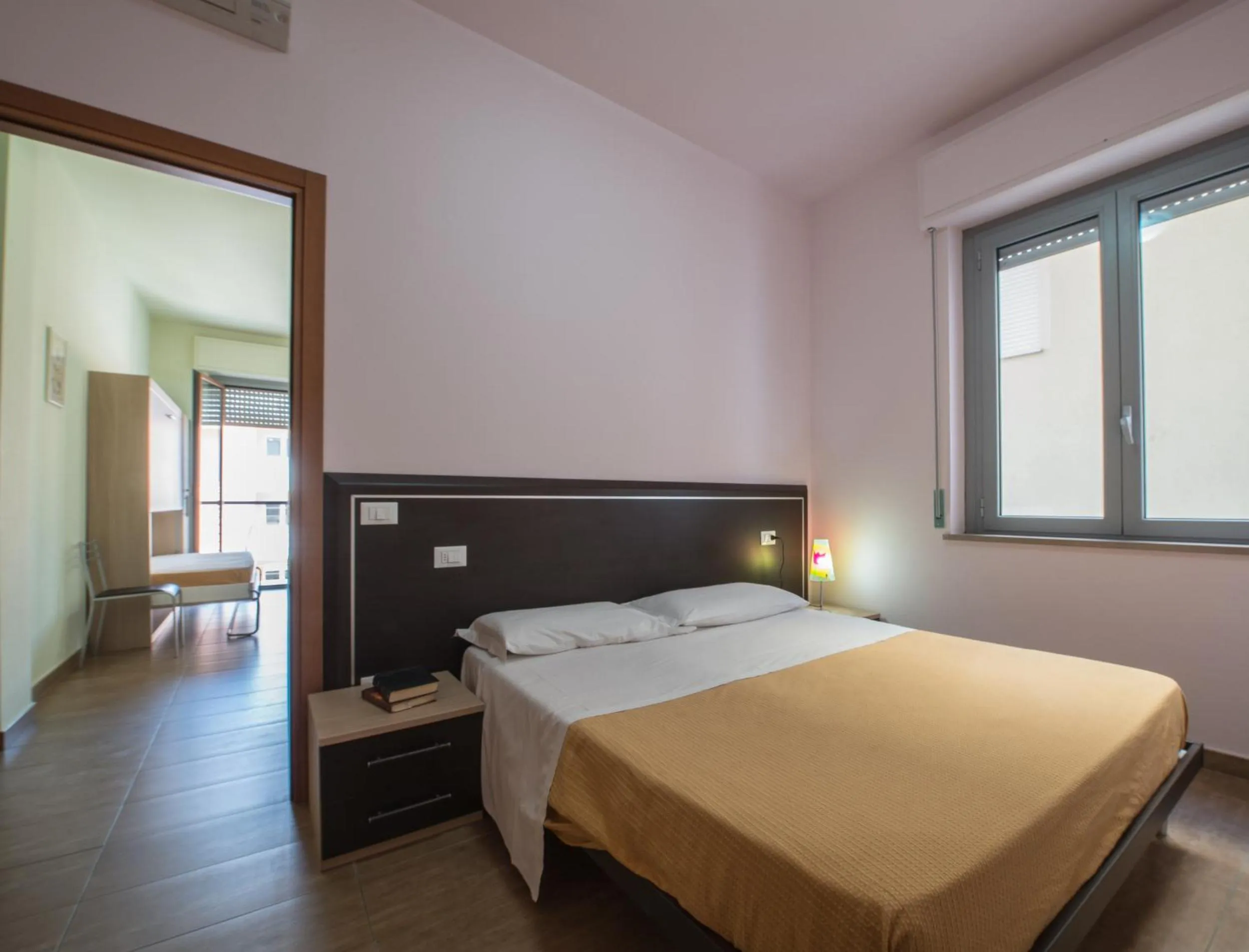 Bedroom, Bed in Residence Palazzo Gasparroni