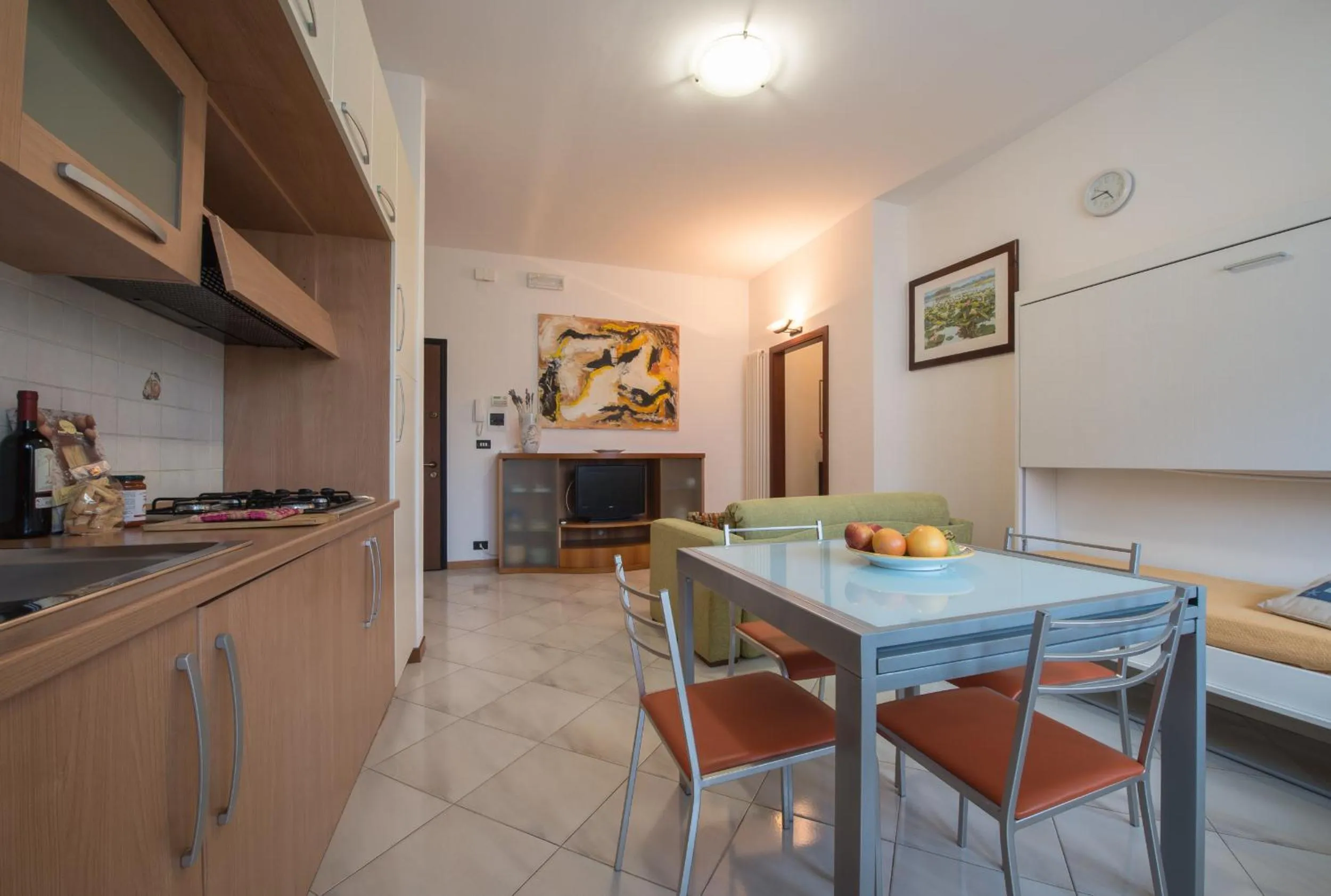 Kitchen or kitchenette in Residence Palazzo Gasparroni