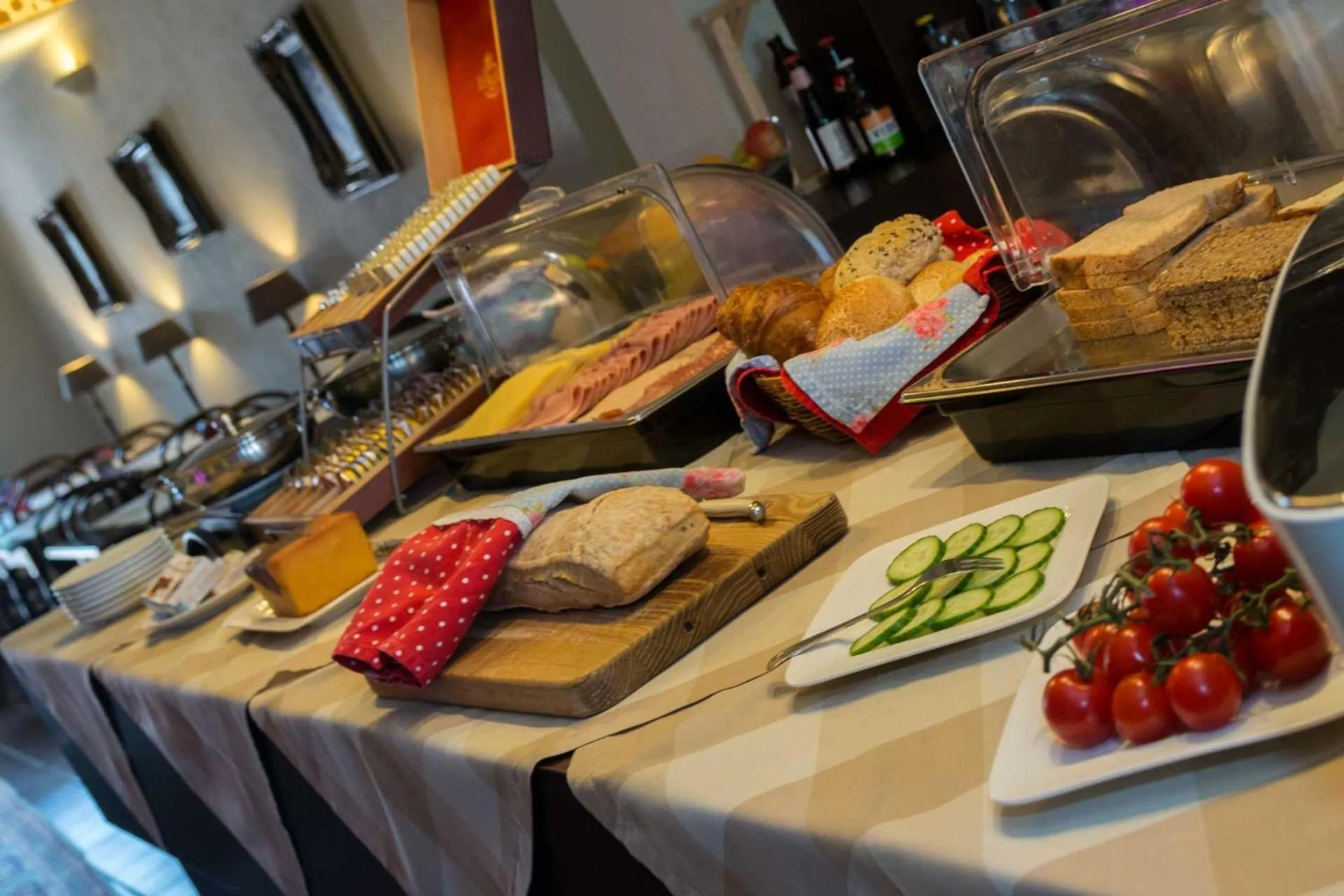 Buffet breakfast in Hotel Edenpark