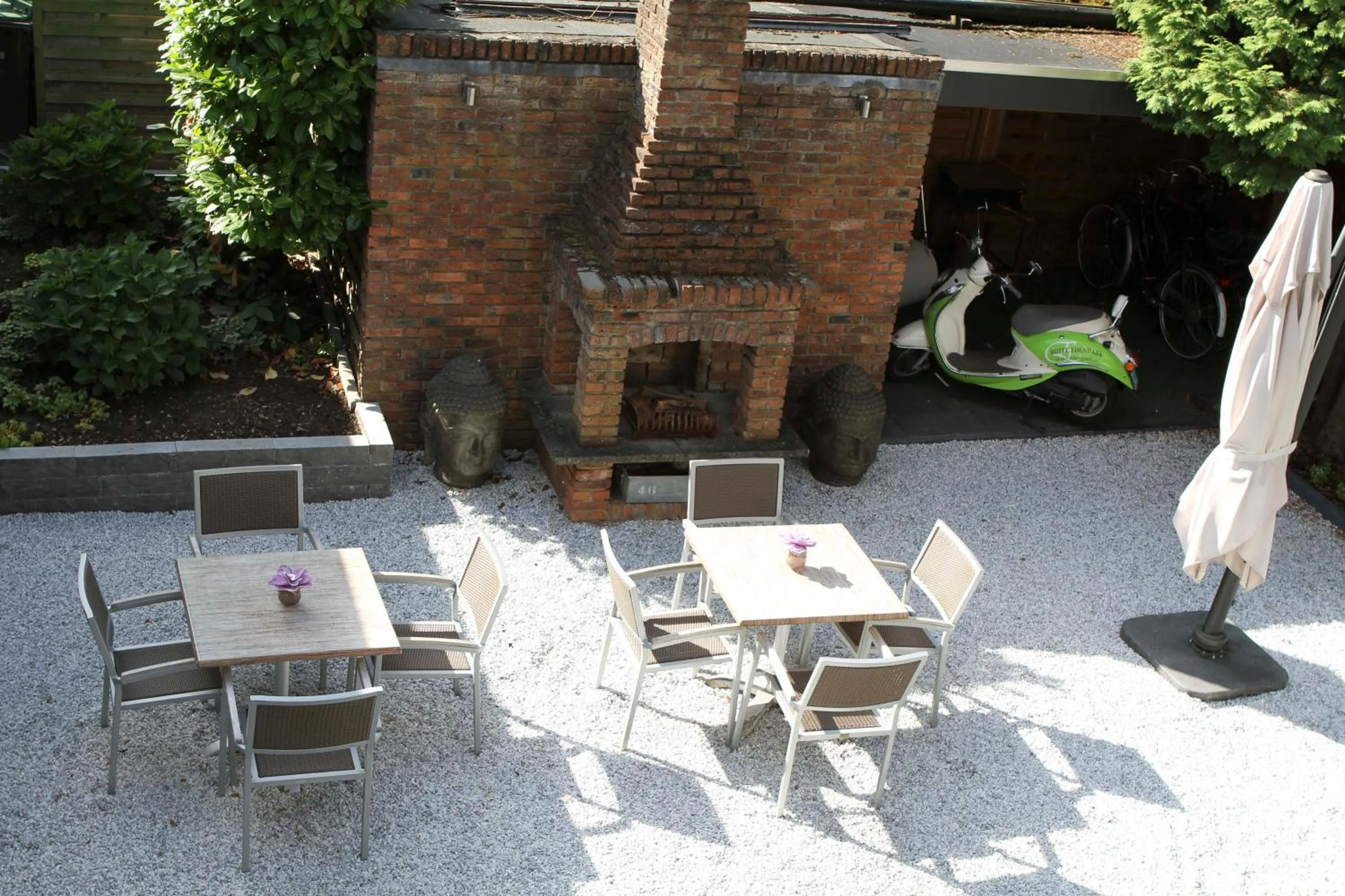 Patio in Hotel Edenpark