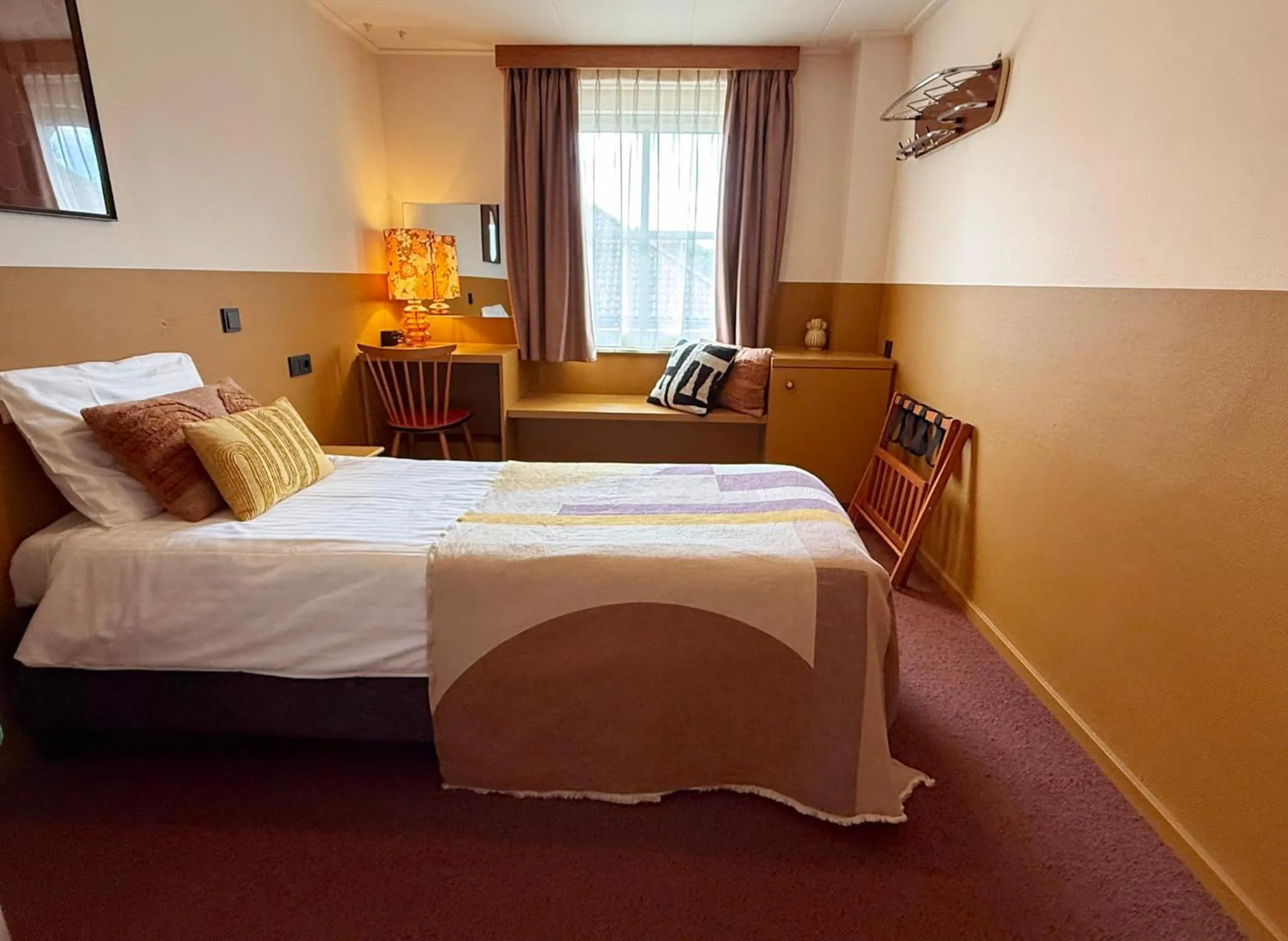 Bed in Hotel Restaurant Ruimzicht