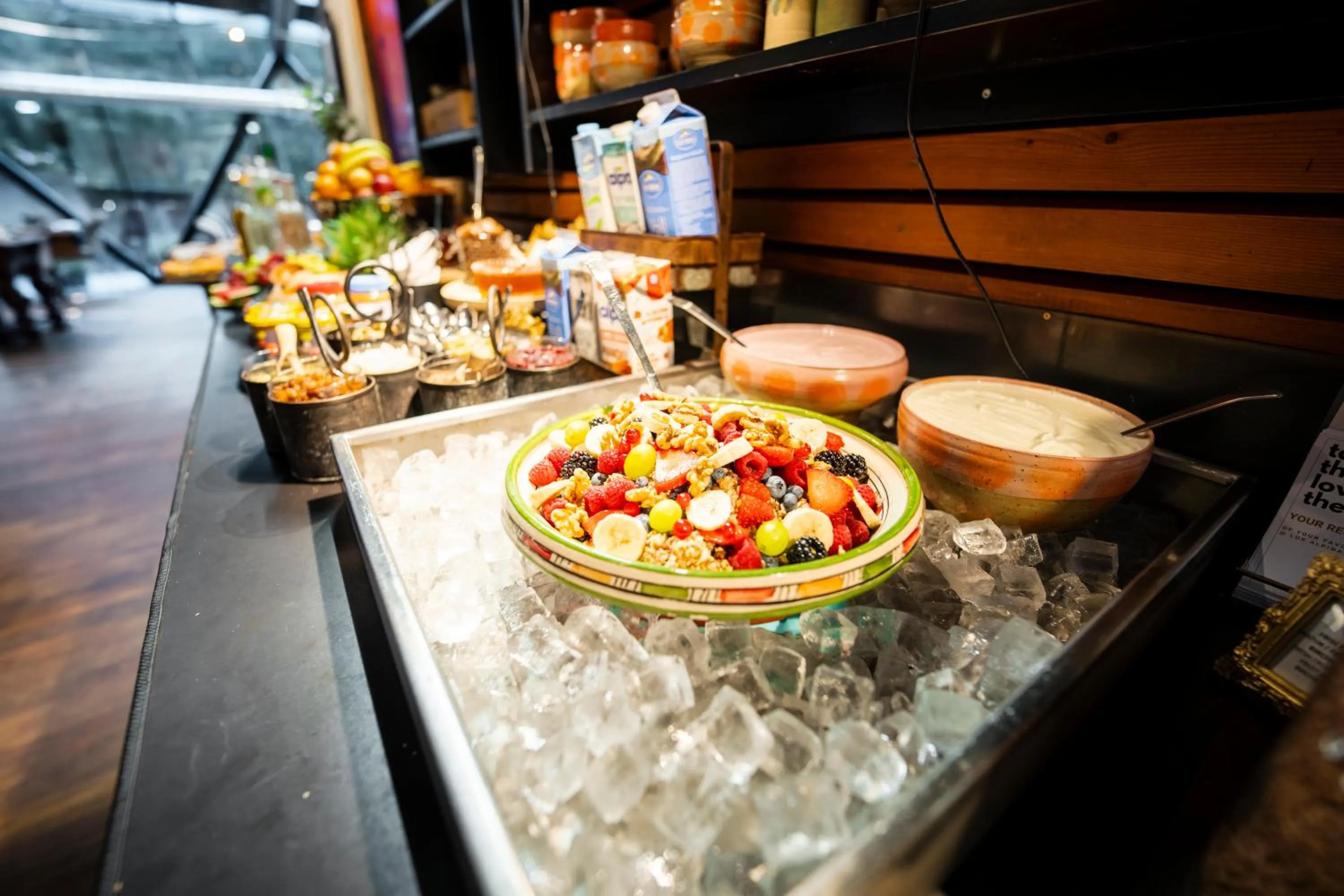 Breakfast in "Quality Hosts Arlberg" Hotel Lux Alpinae