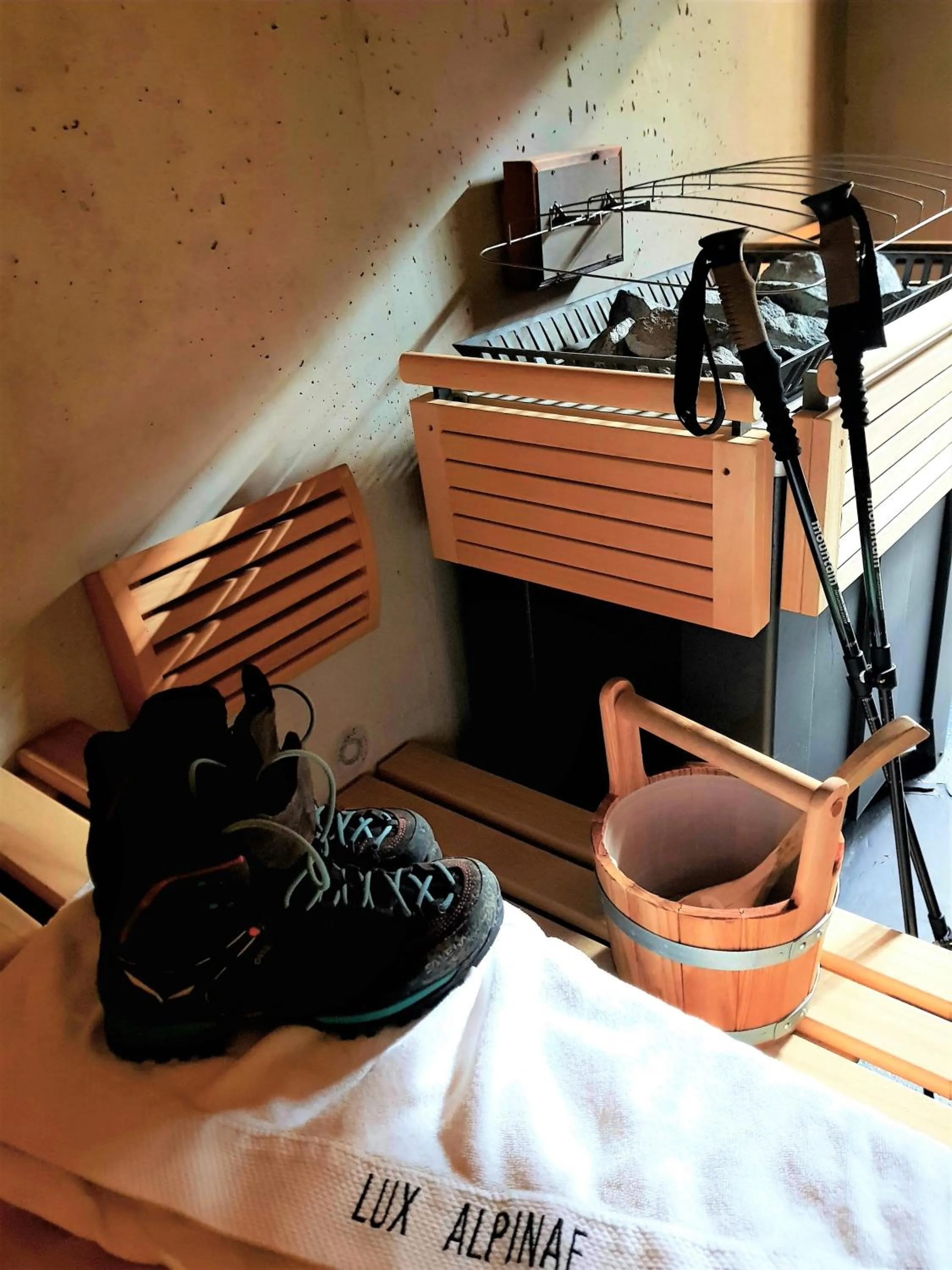 Sauna in "Quality Hosts Arlberg" Hotel Lux Alpinae