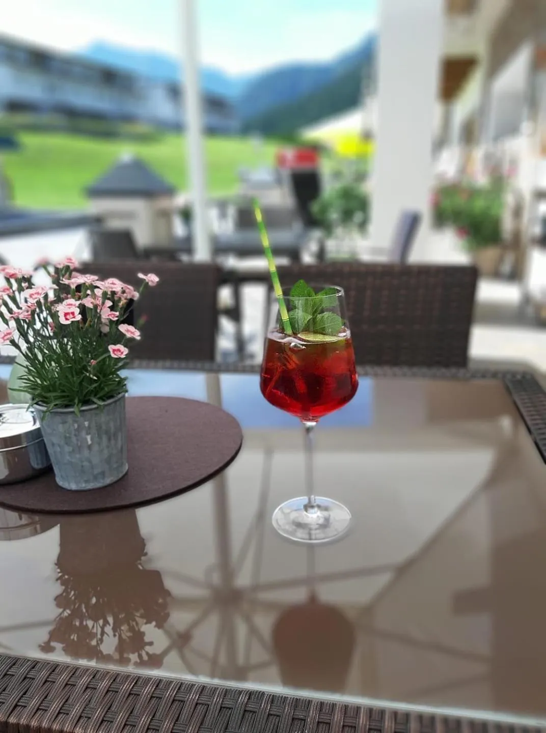 Balcony/Terrace in Hotel Sendlhof