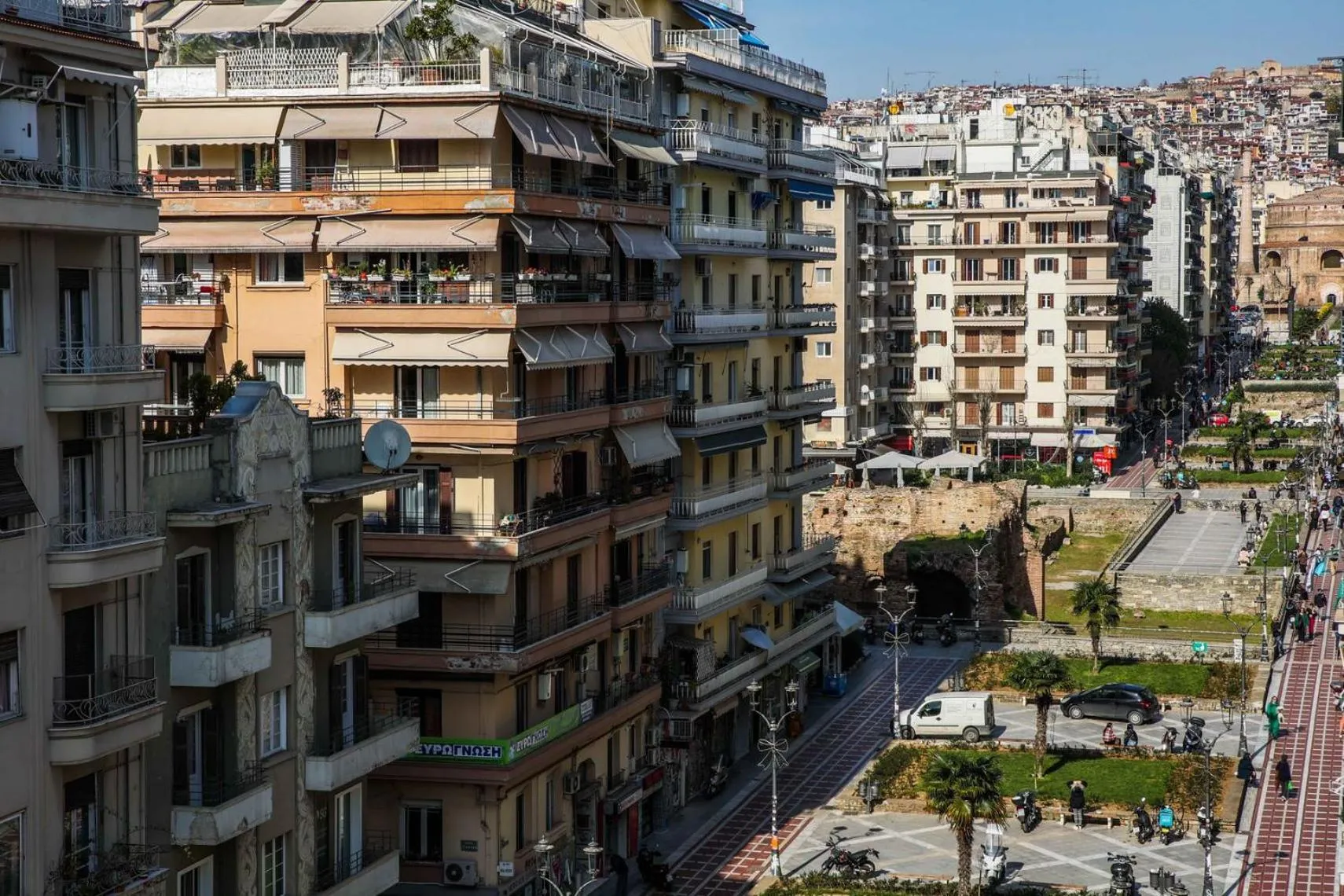 City view in Superior One Luxury Apartments