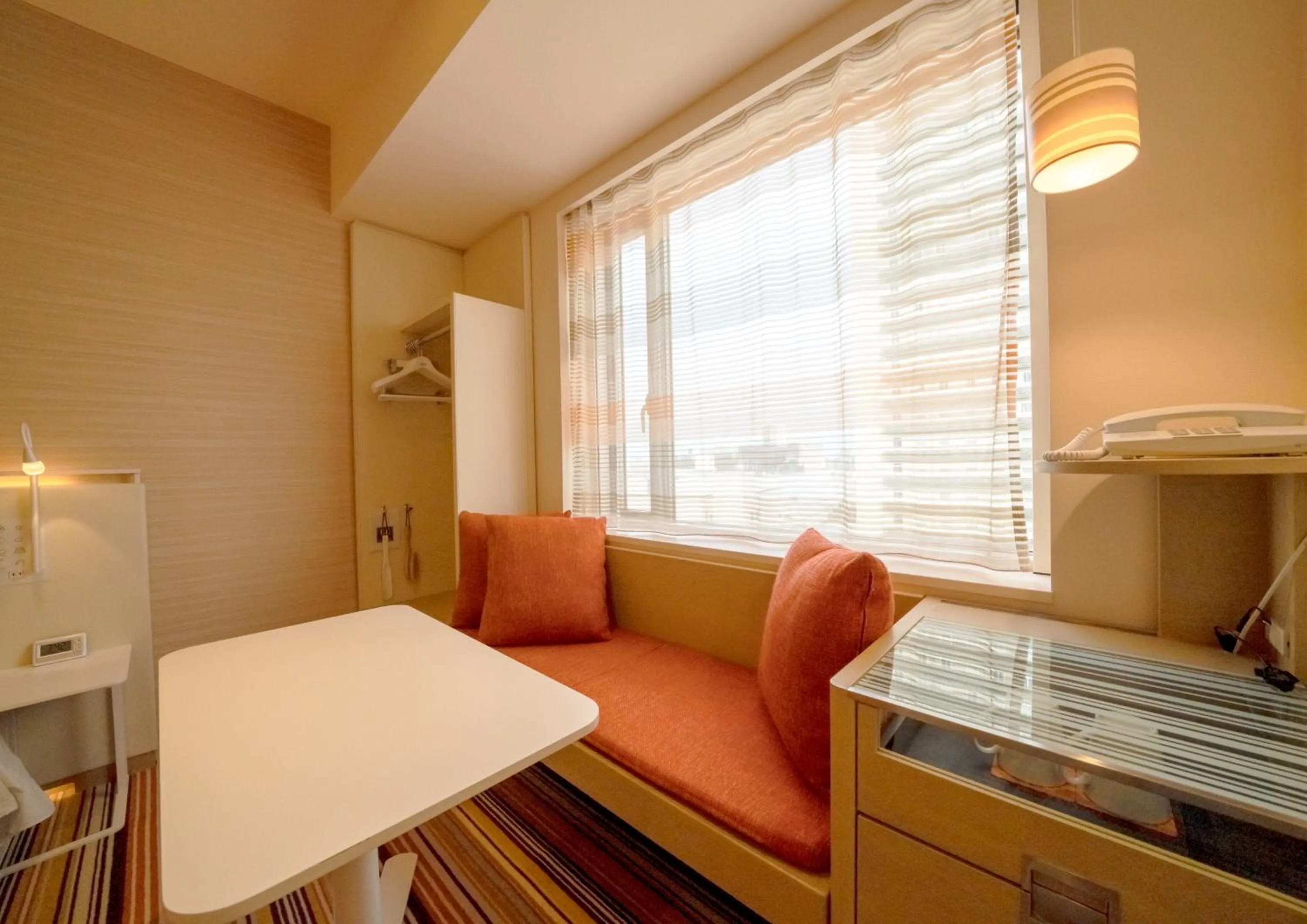 Photo of the whole room, Bed in Ours Inn Hankyu