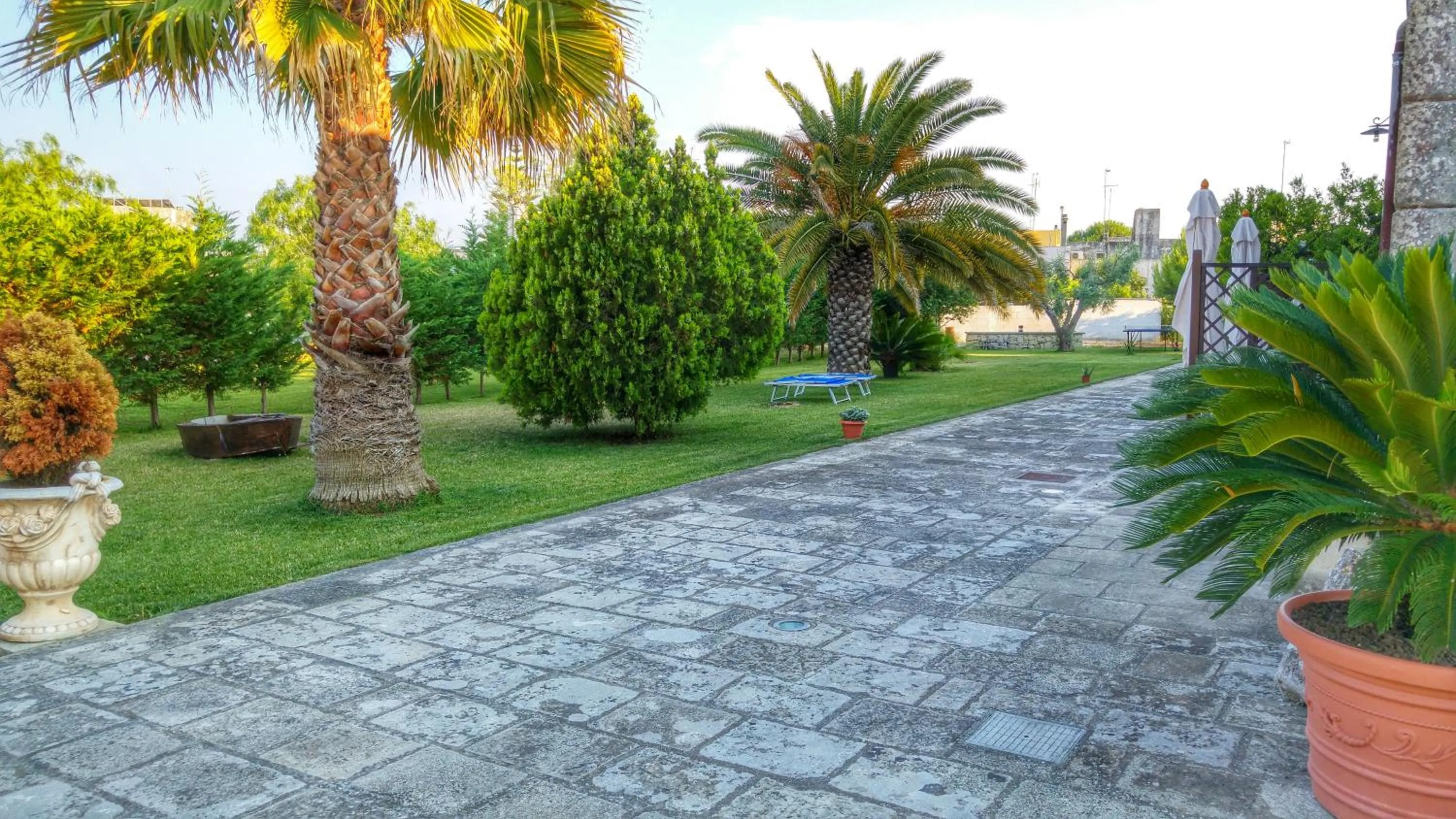 Garden in Villa Papaleo B&B