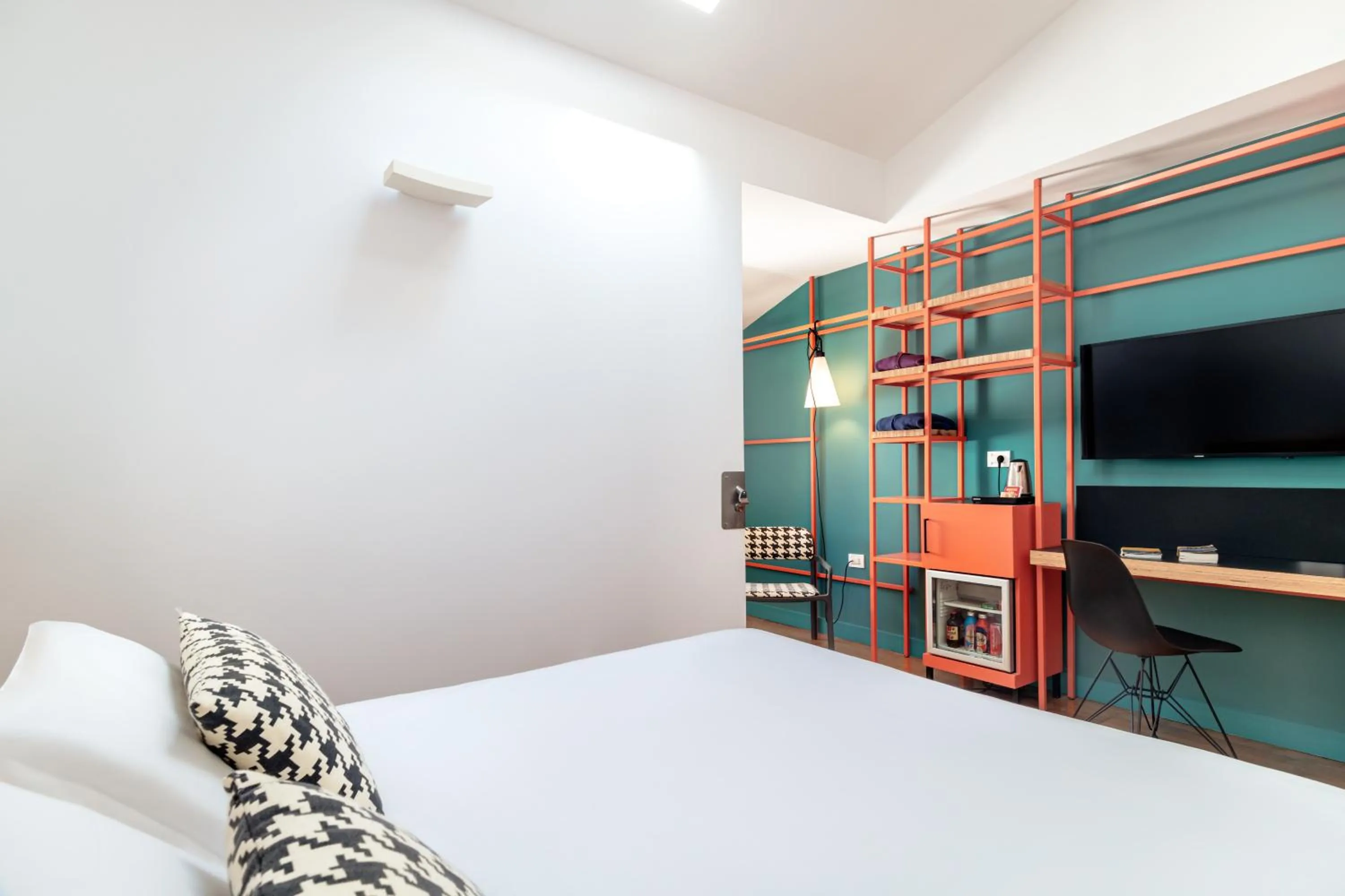 Bedroom, Bed in Hotel Piazza Bellini & Apartments