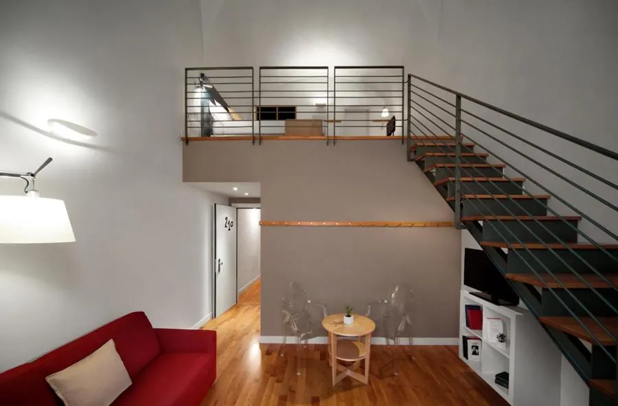Living room in Hotel Piazza Bellini & Apartments