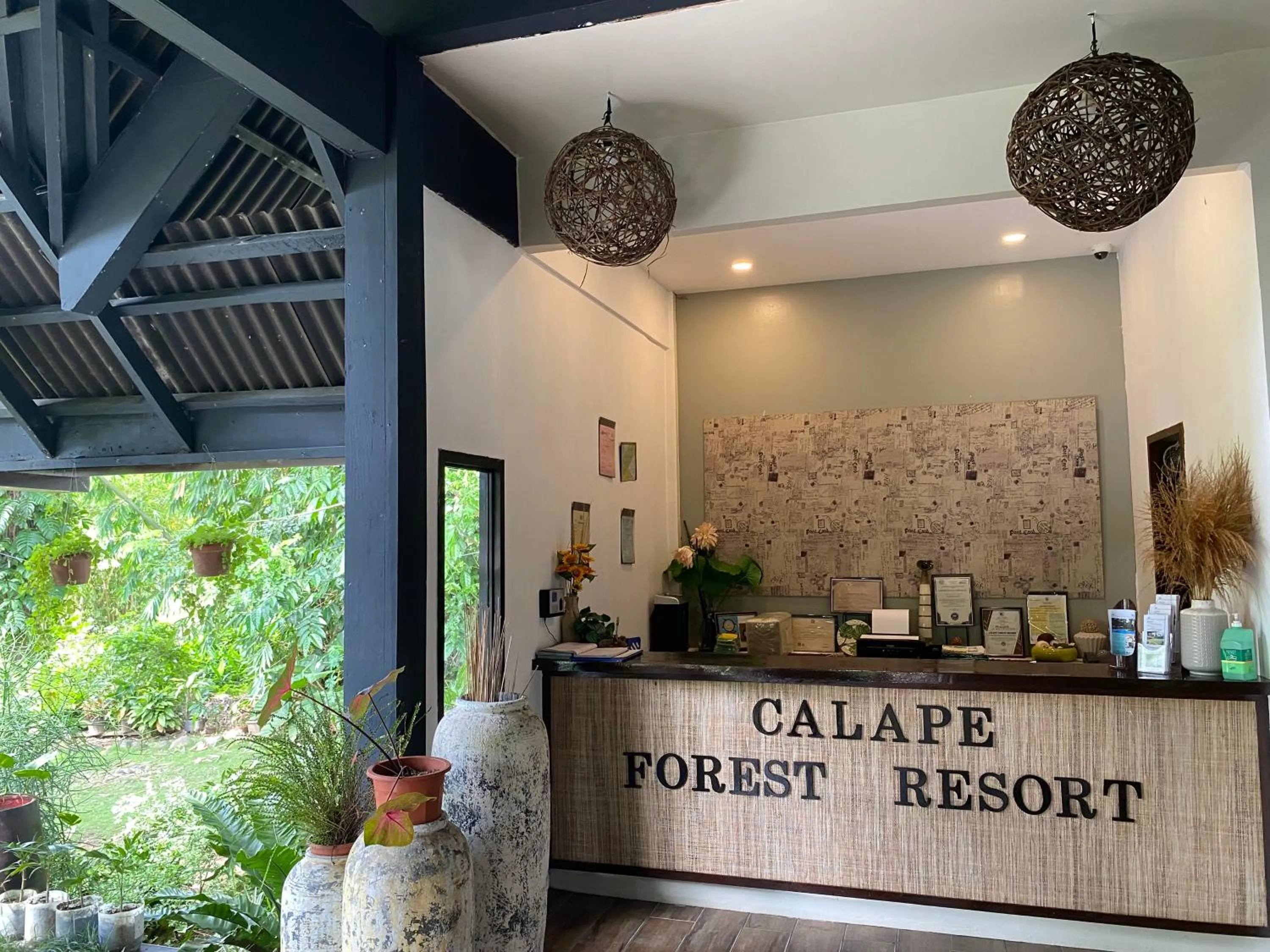 Lobby or reception in Calape Forest Resort