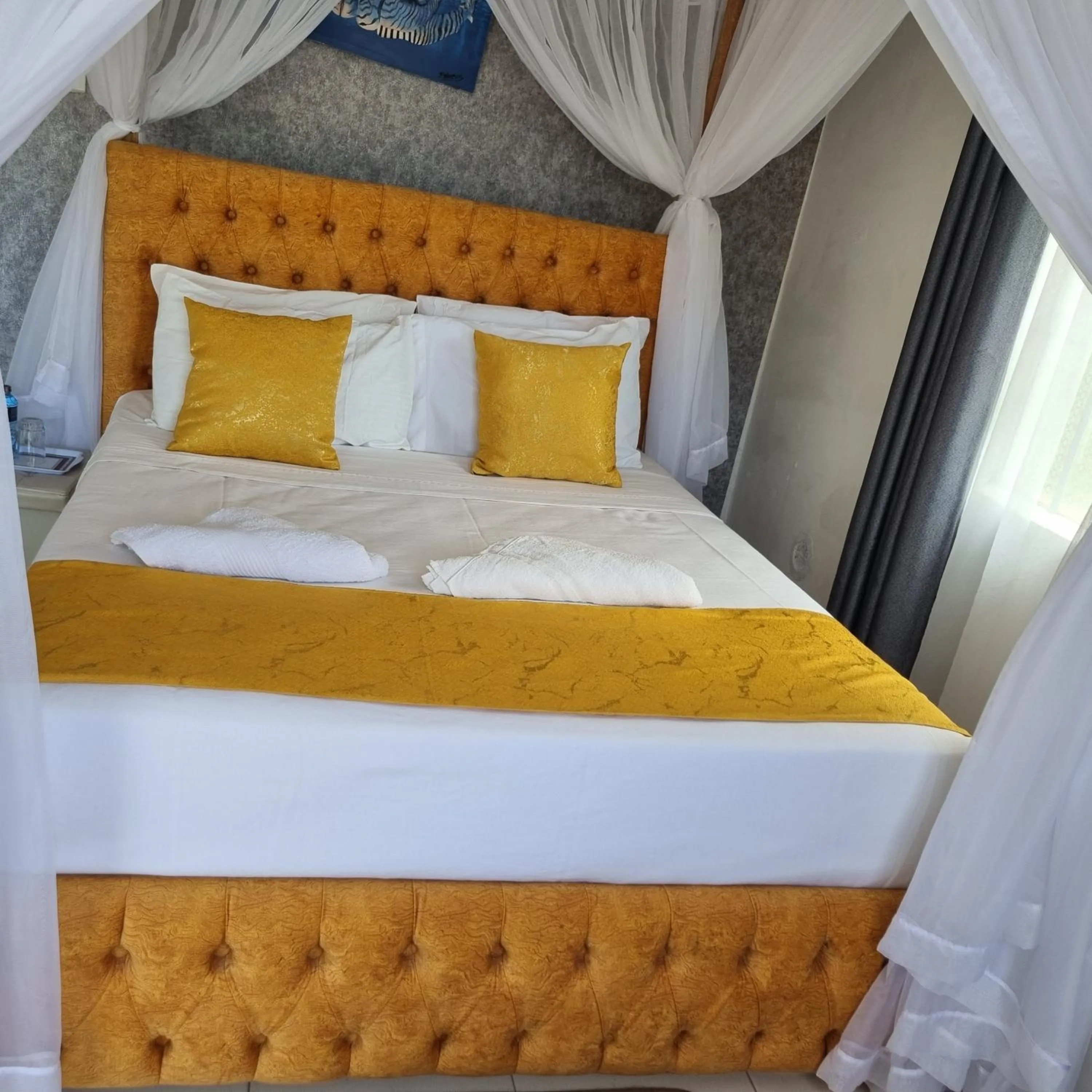 Bed in Sandai Resort Lake Baringo