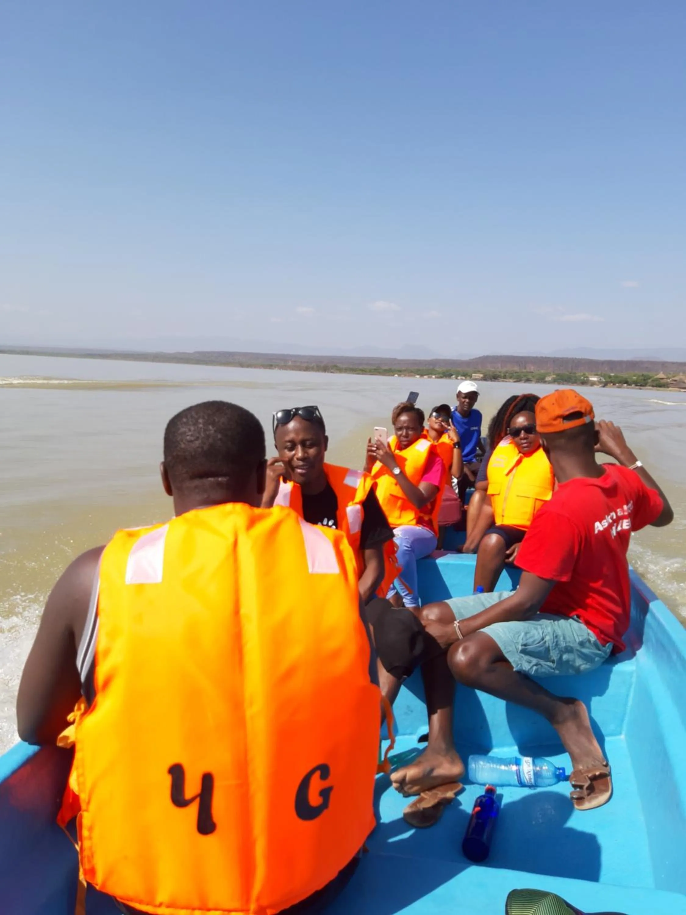 People in Sandai Resort Lake Baringo