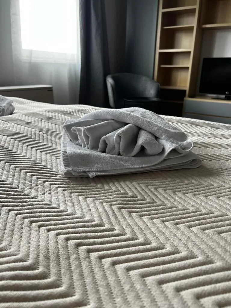 Bed in Delta Apart-House