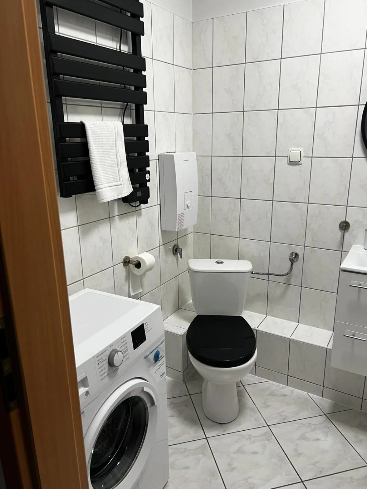 Toilet in Delta Apart-House