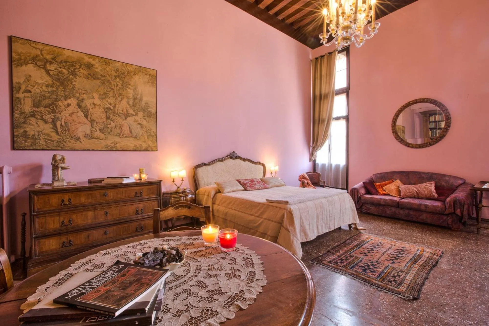 Photo of the whole room, Bed in Ca' della Corte Flats