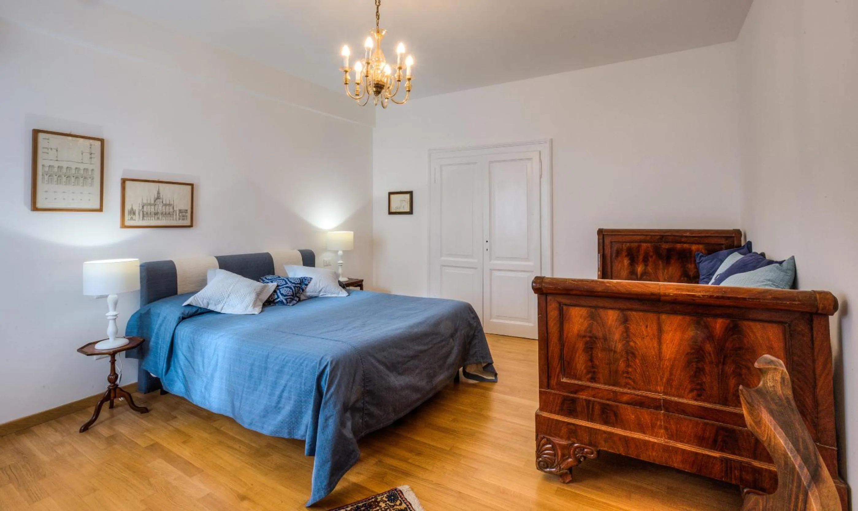 Bed in Ca' della Corte Flats