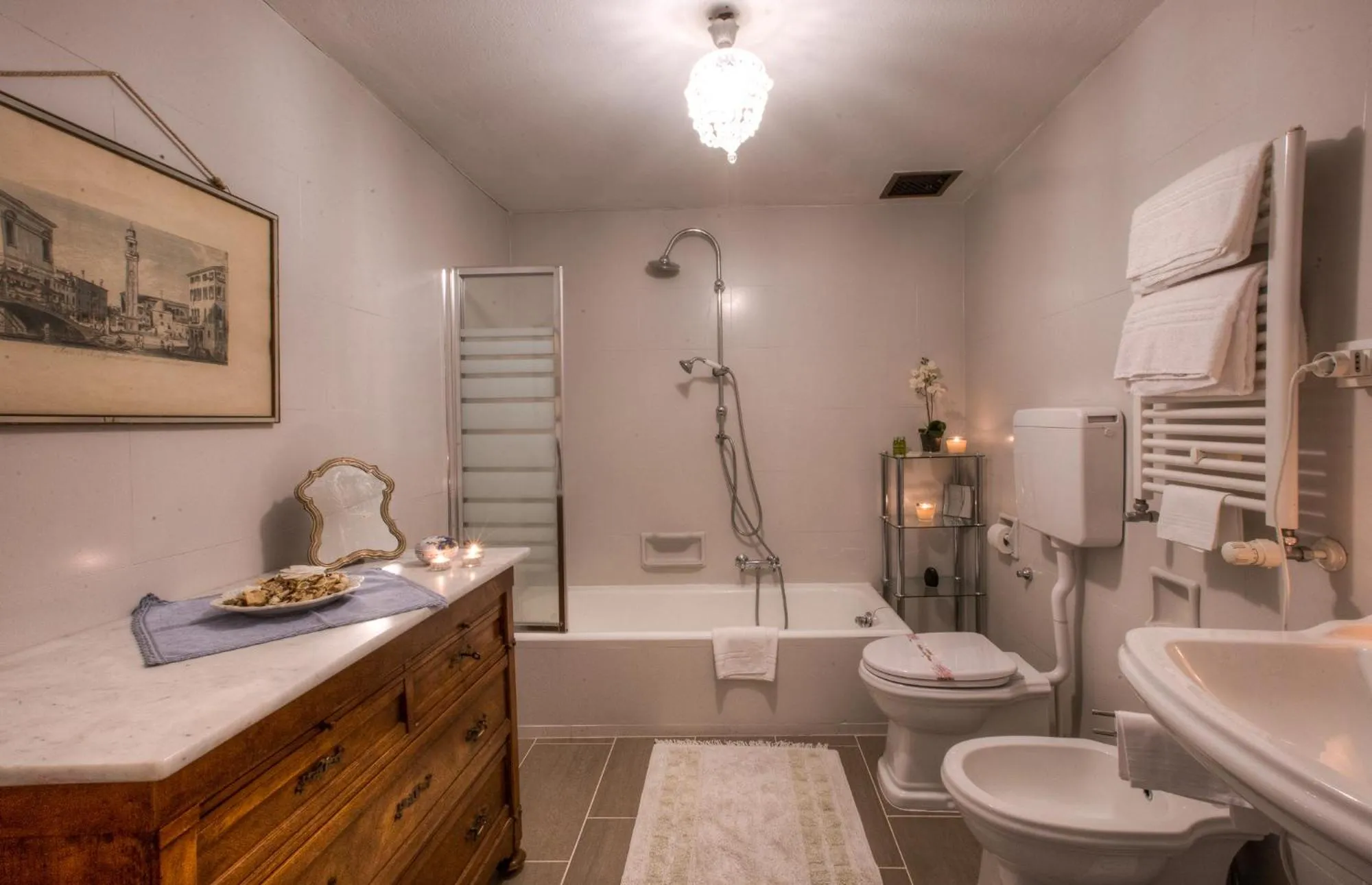 Bathroom in Ca' della Corte Flats