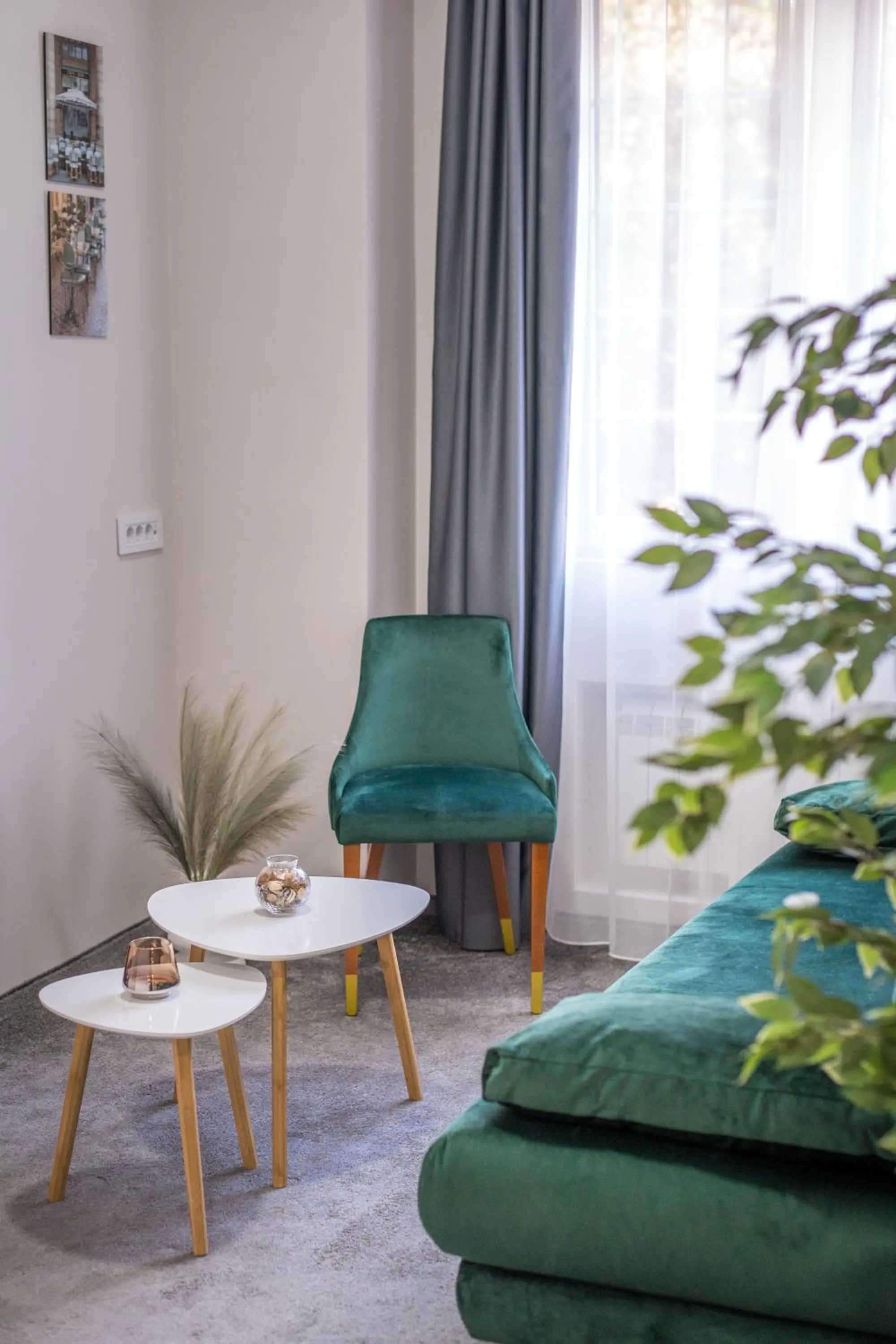 Living room in Veneti Suites