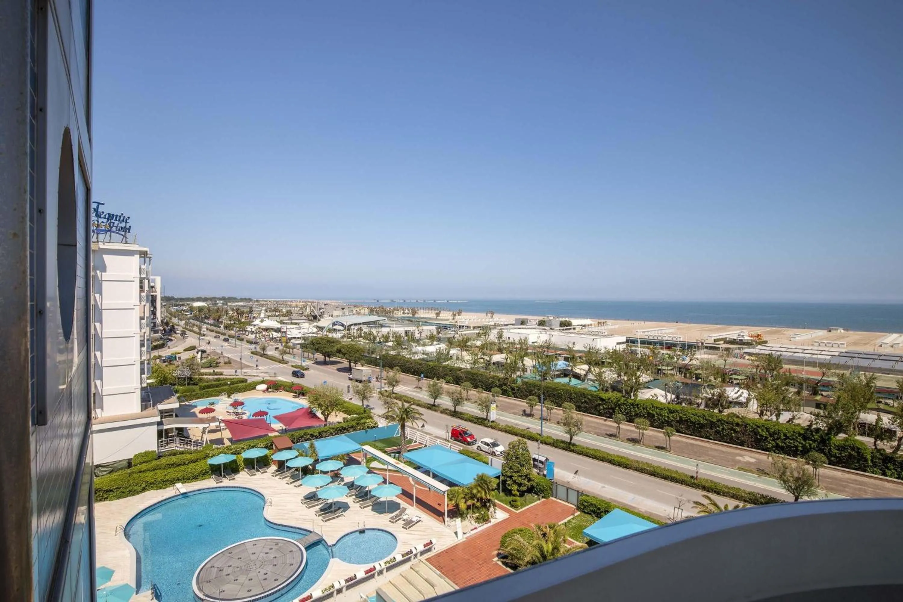 Balcony/Terrace in B&B Hotel Chioggia Airone