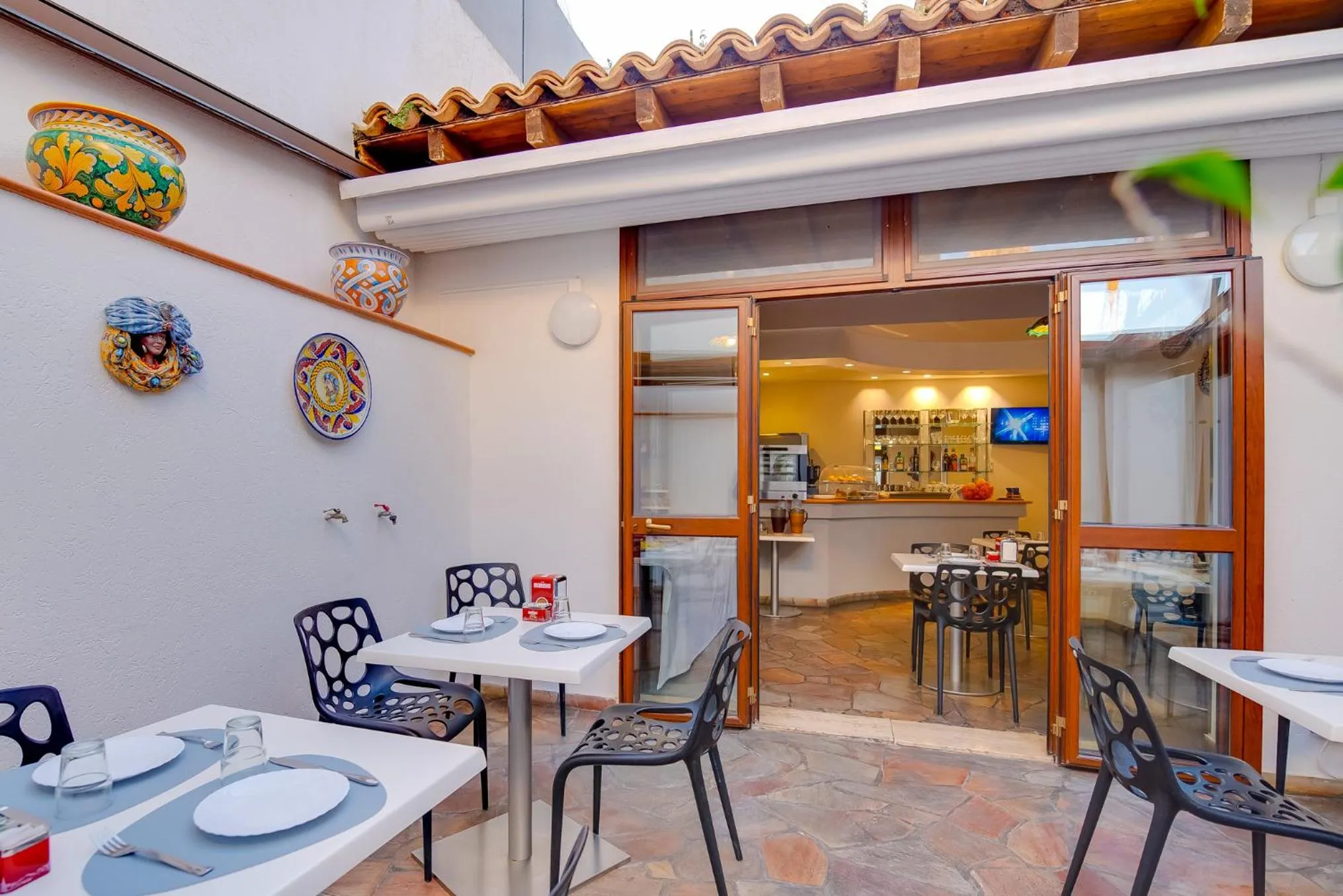 Living room in Hotel Aliai