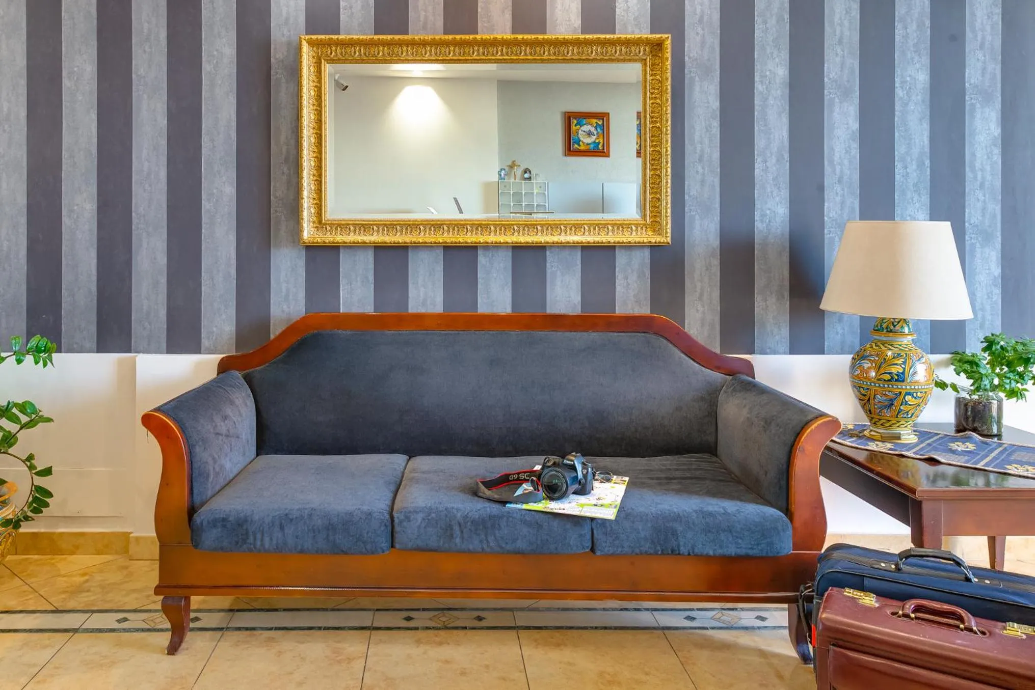 Living room in Hotel Aliai