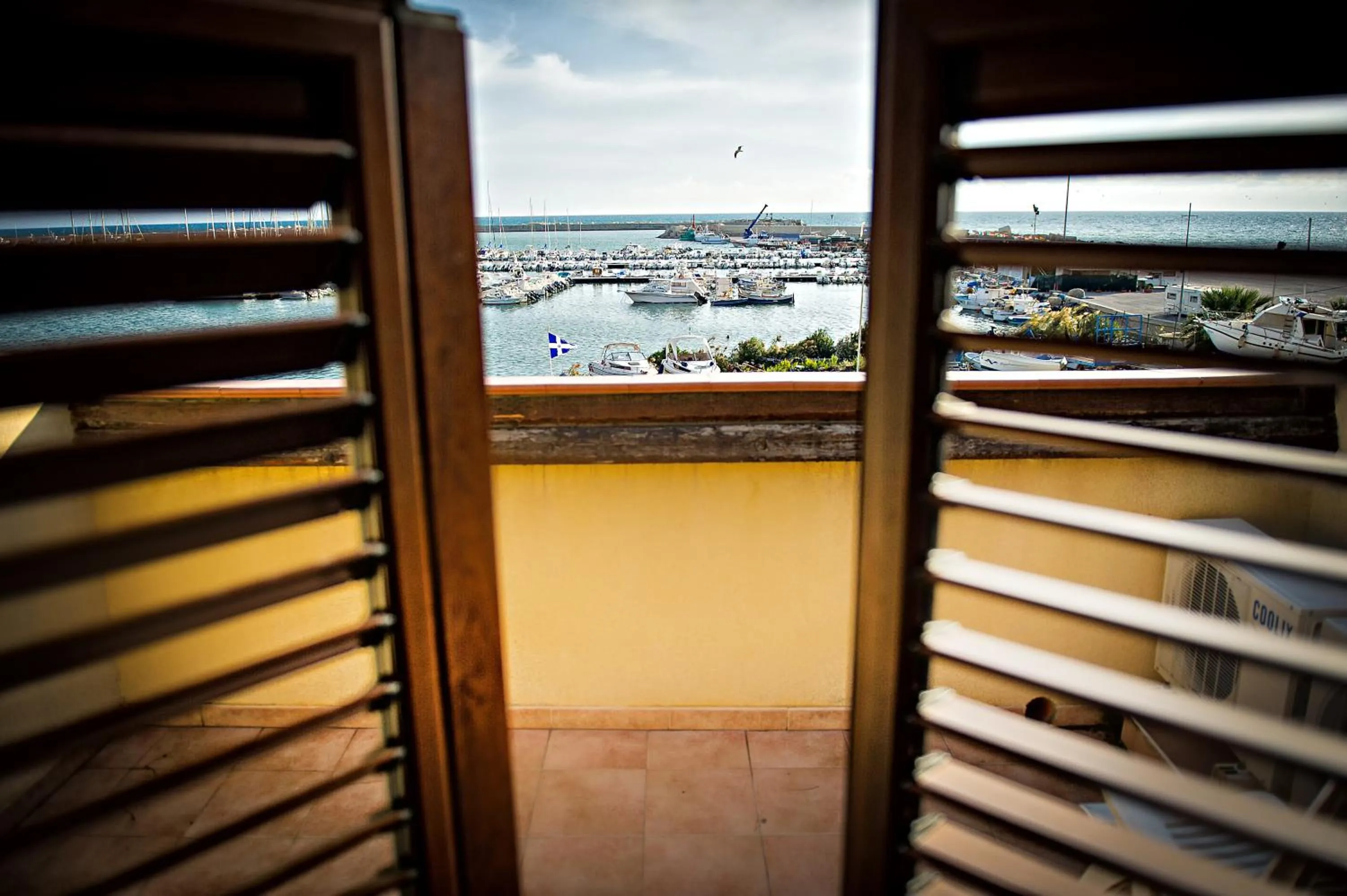 Double Room with Balcony and Sea View in Hotel Aliai