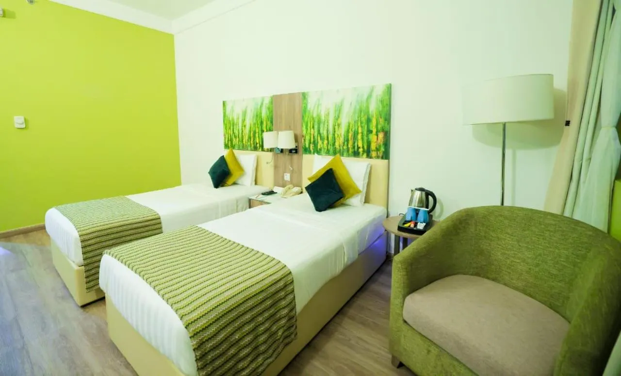 Bed in Royal View Hotel