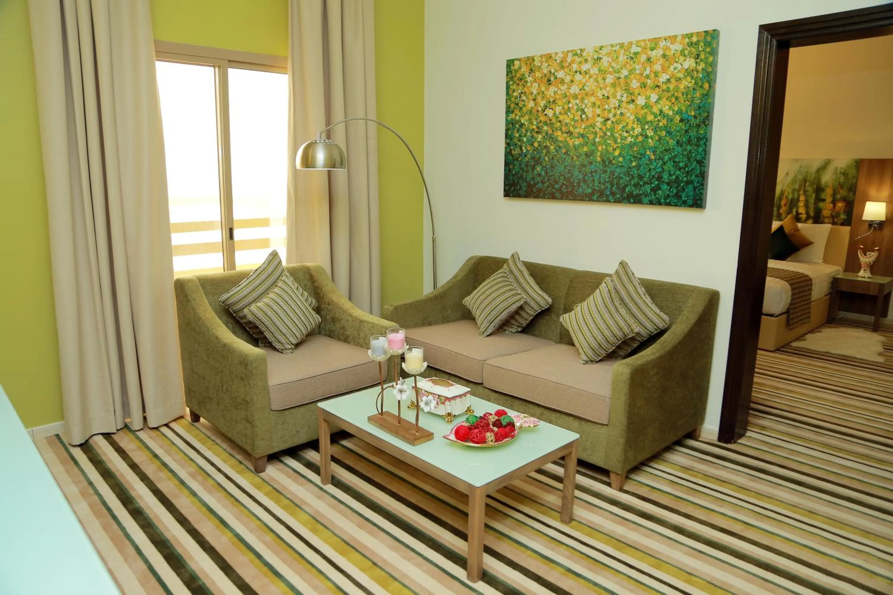 Living room in Royal View Hotel