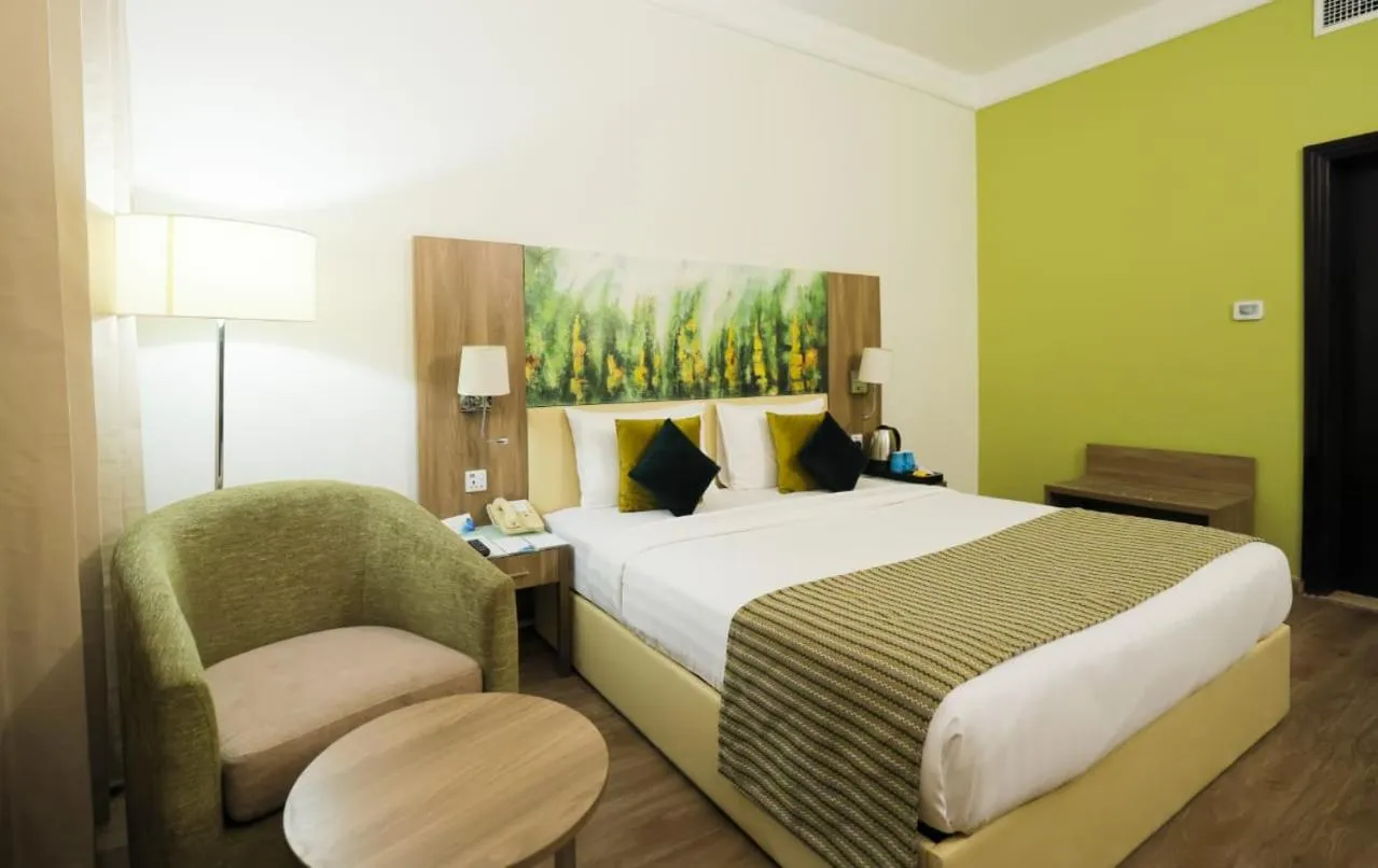 Bed in Royal View Hotel