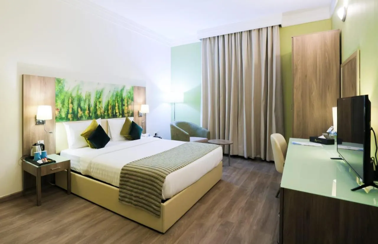 Bed in Royal View Hotel