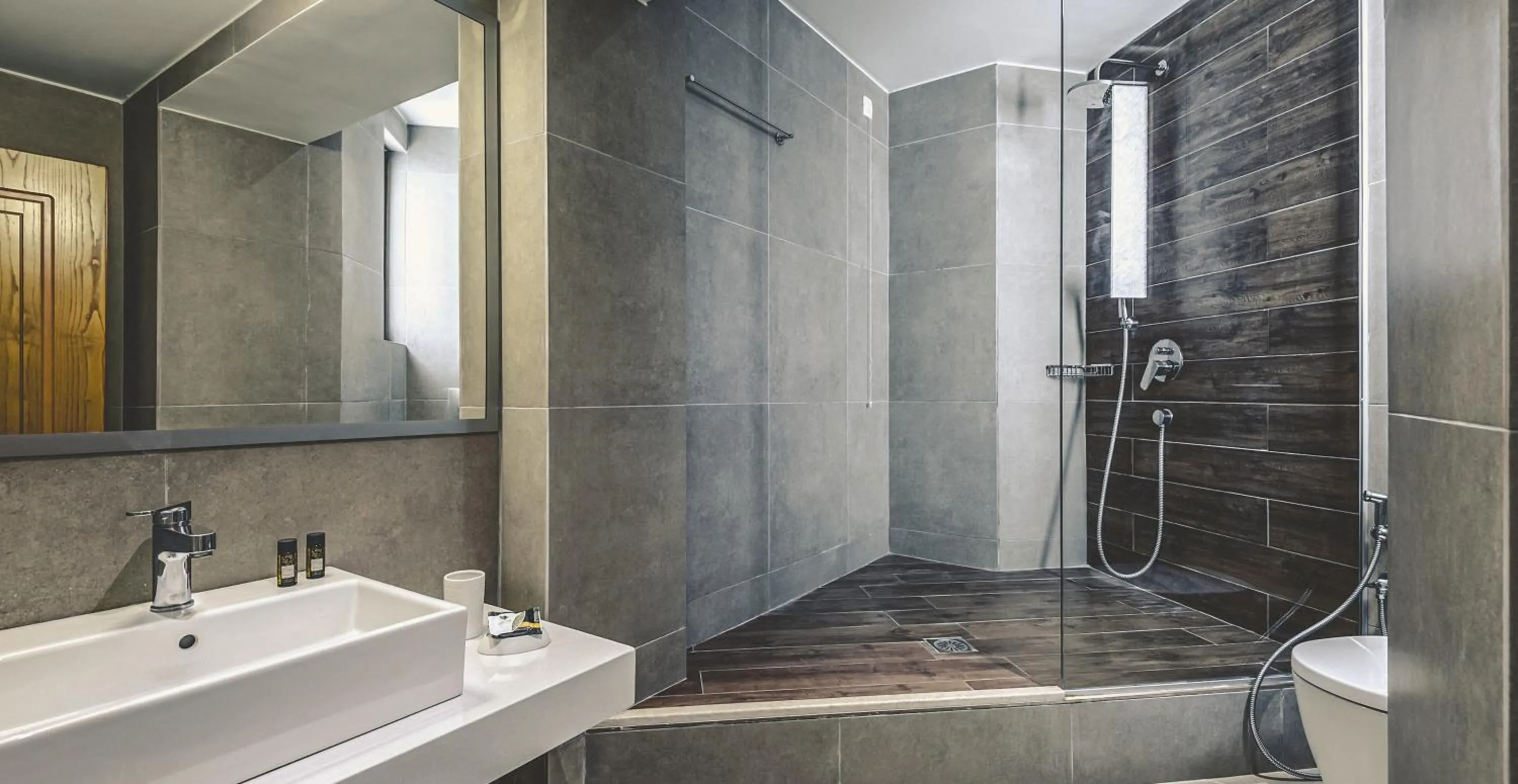 Bathroom in Althea Village - Family Hotel