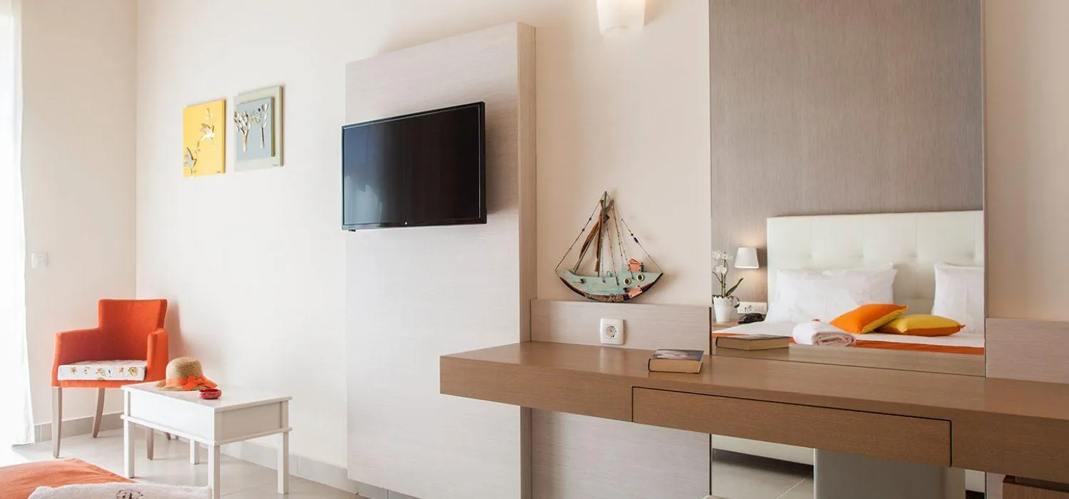 Seating area in Althea Village - Family Hotel