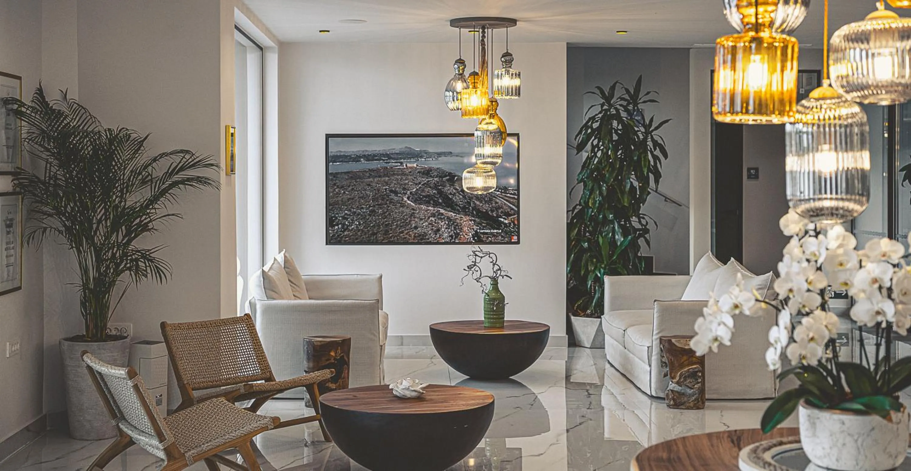 Lobby or reception in Althea Village - Family Hotel