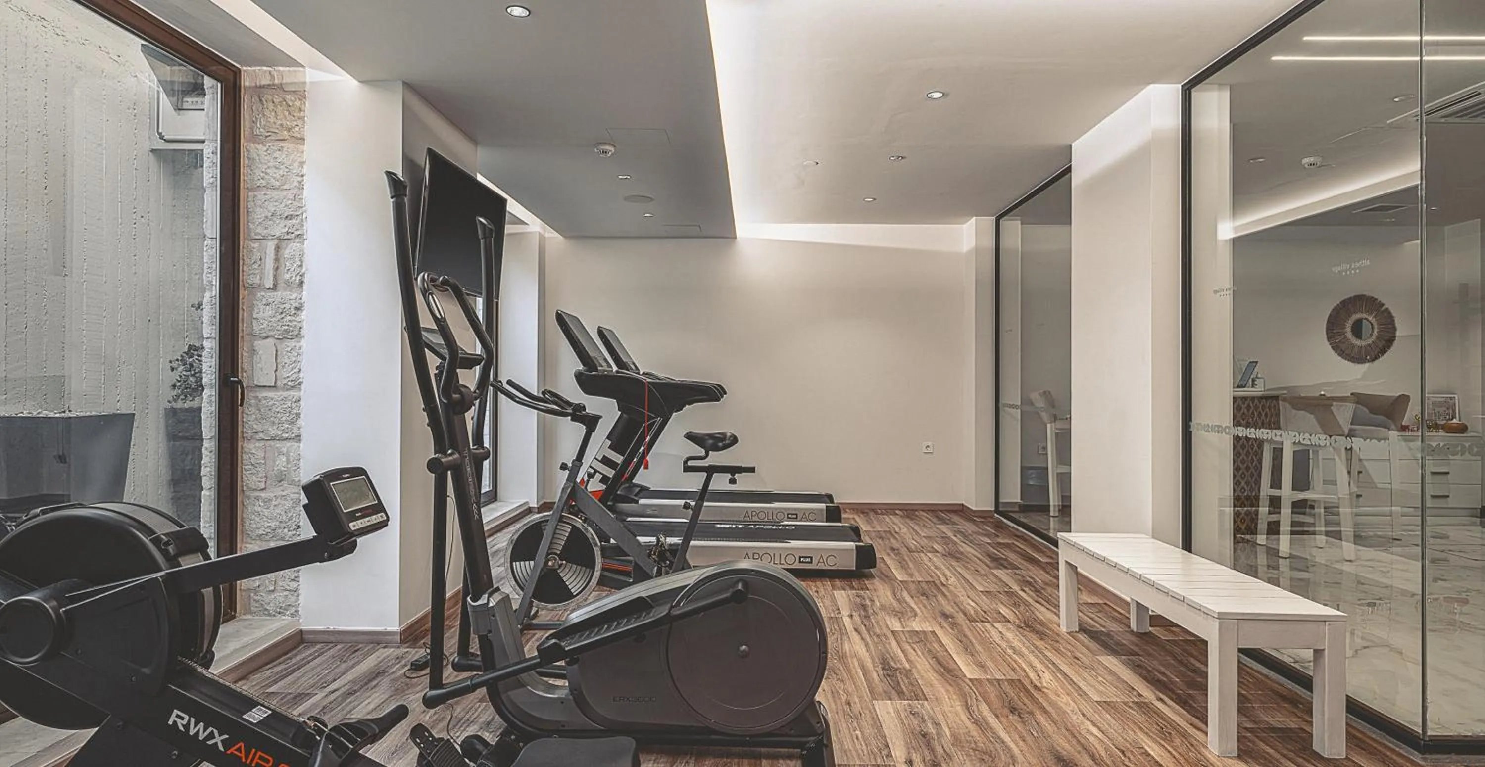 Fitness centre/facilities in Althea Village - Family Hotel