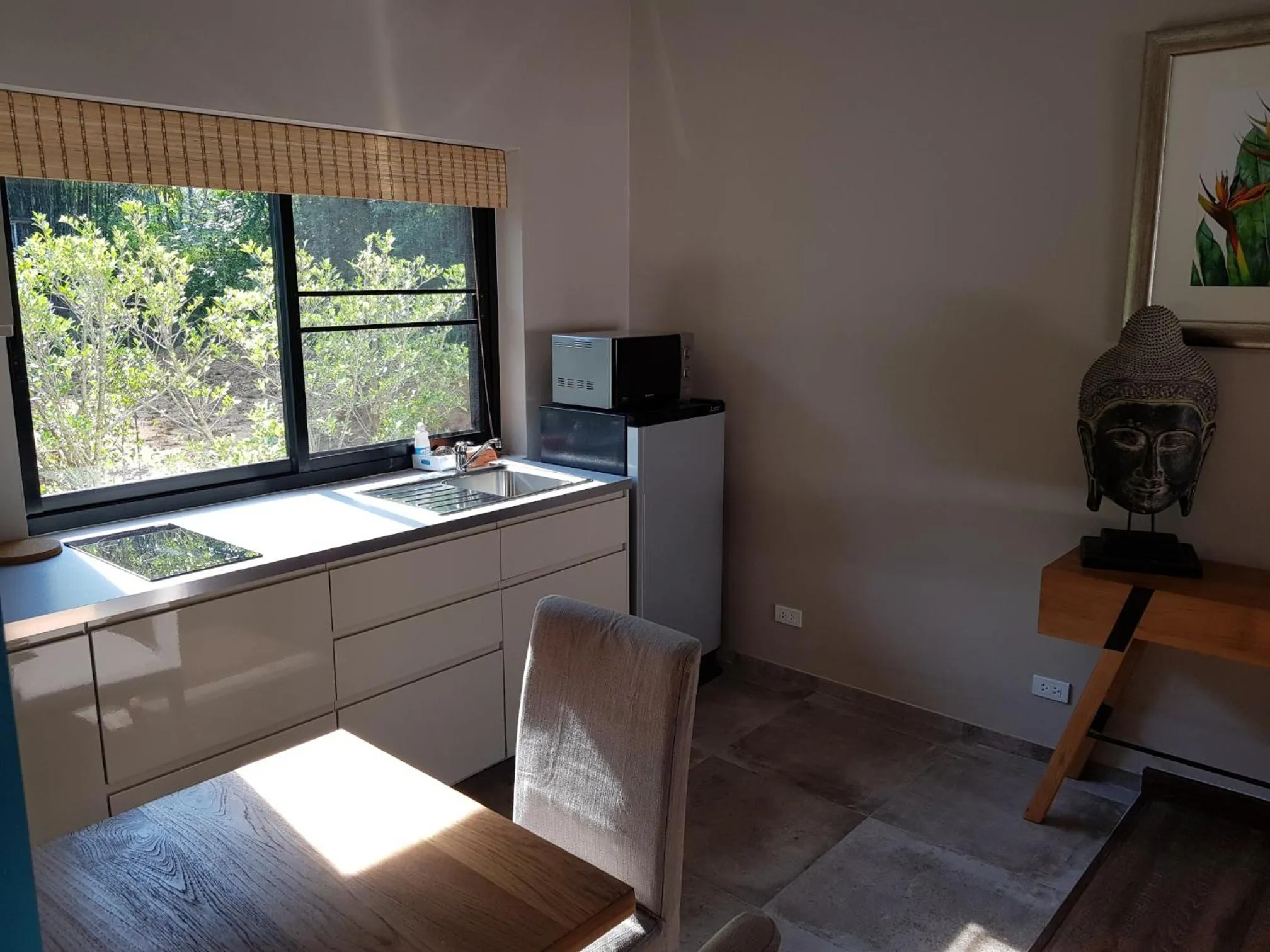 Kitchen or kitchenette in Exotic Boutique Hotel