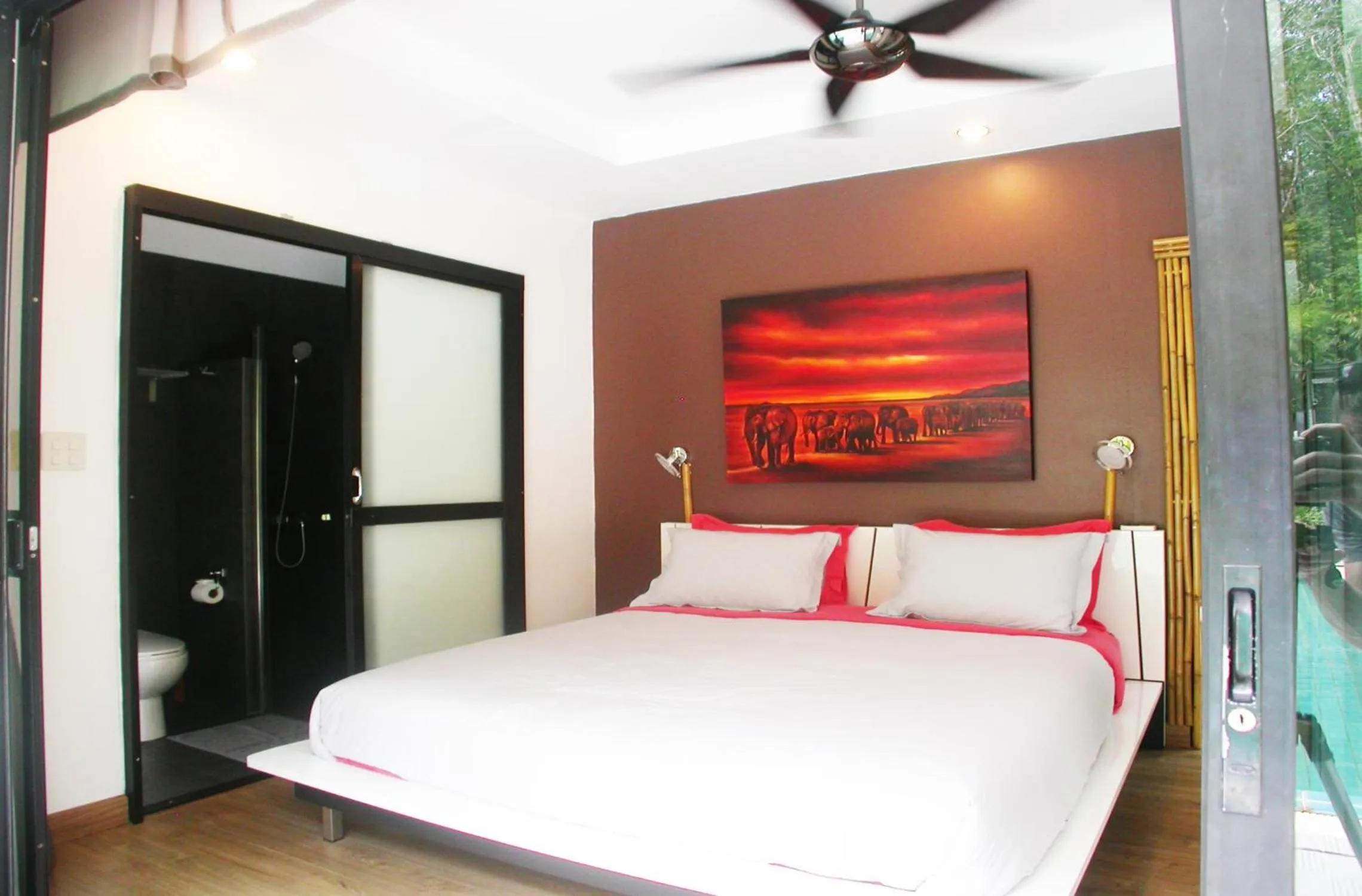 Bedroom, Bed in Exotic Boutique Hotel