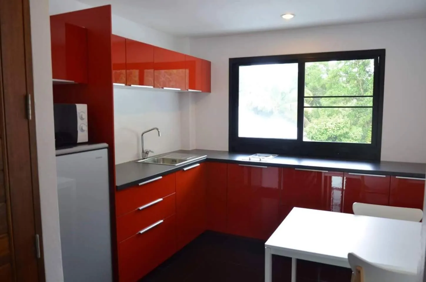 Kitchen or kitchenette in Exotic Boutique Hotel