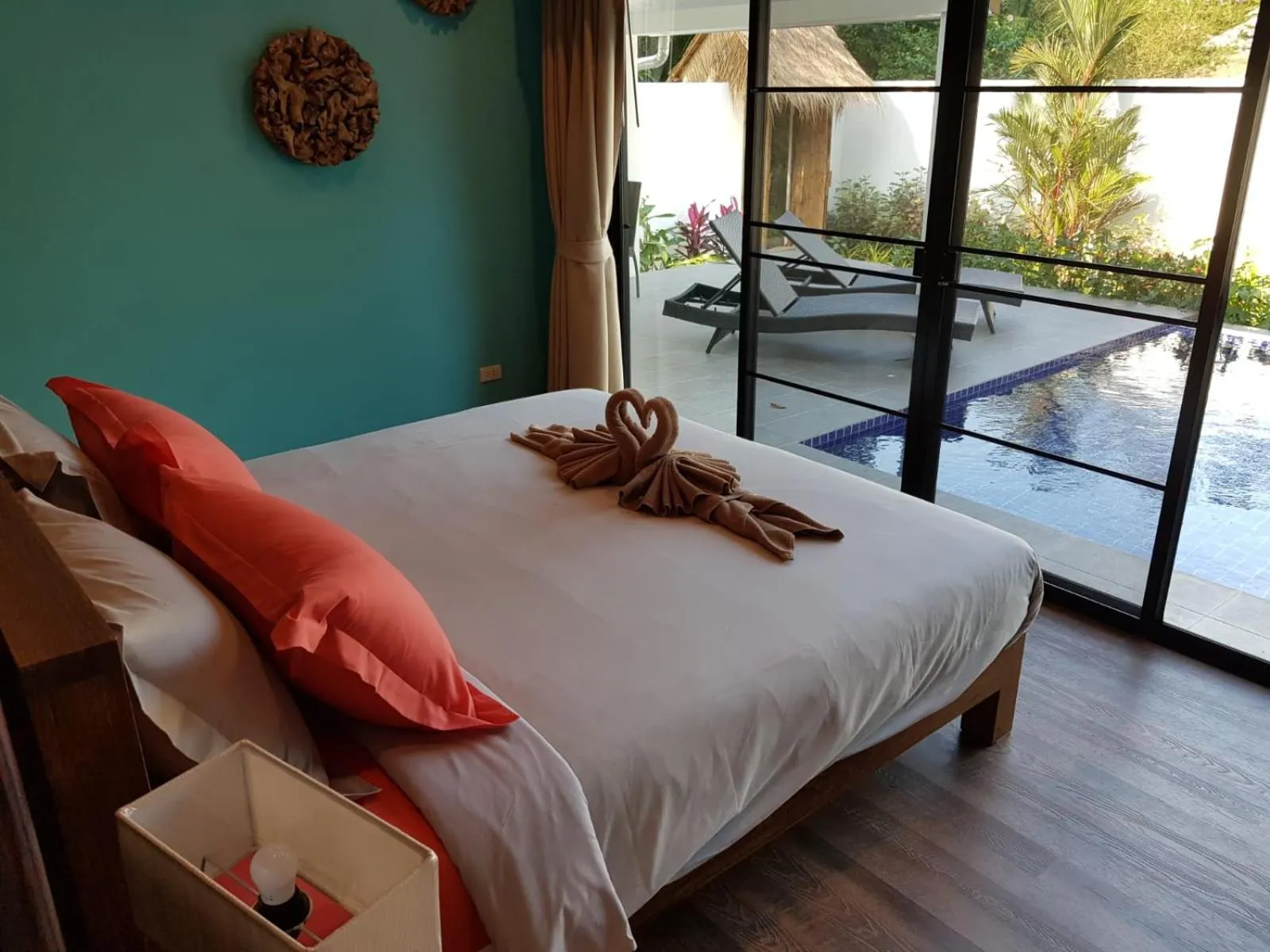 Bed in Exotic Boutique Hotel