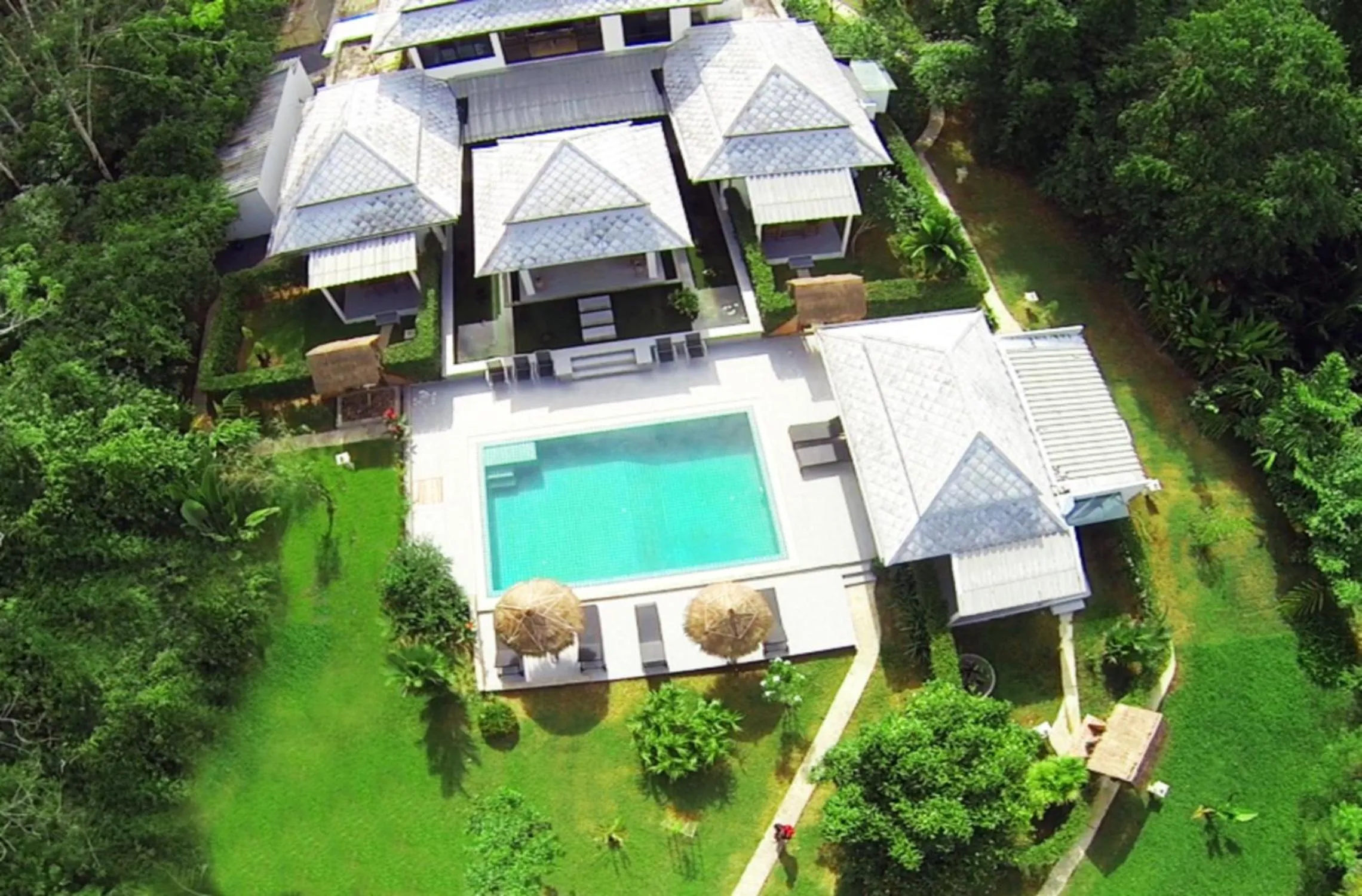 Bird's eye view in Exotic Boutique Hotel