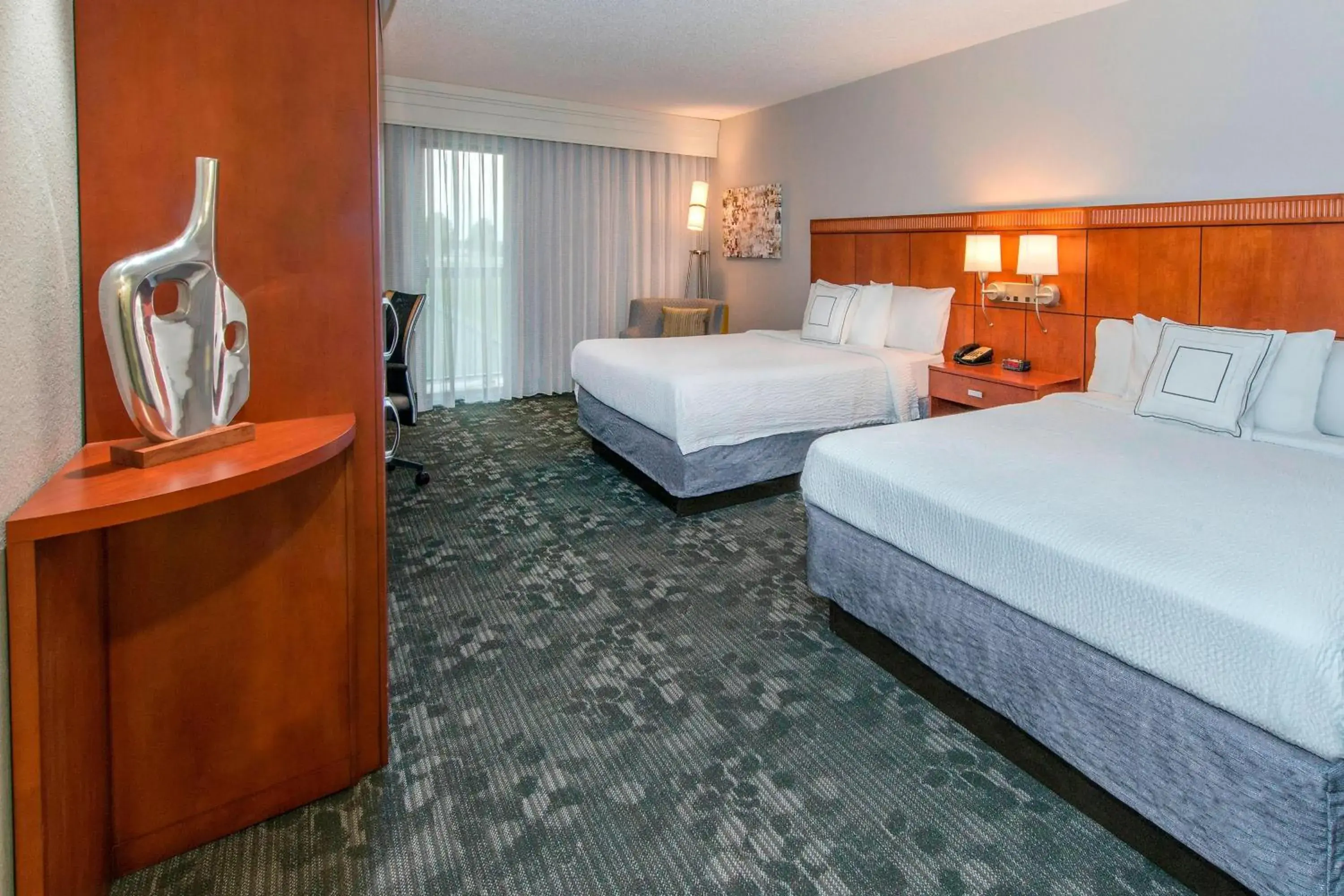Queen Room with Two Queen Beds in Courtyard by Marriott Montgomery Prattville Queen Room with Two Queen Beds in Courtyard by Marriott Montgomery Prattville