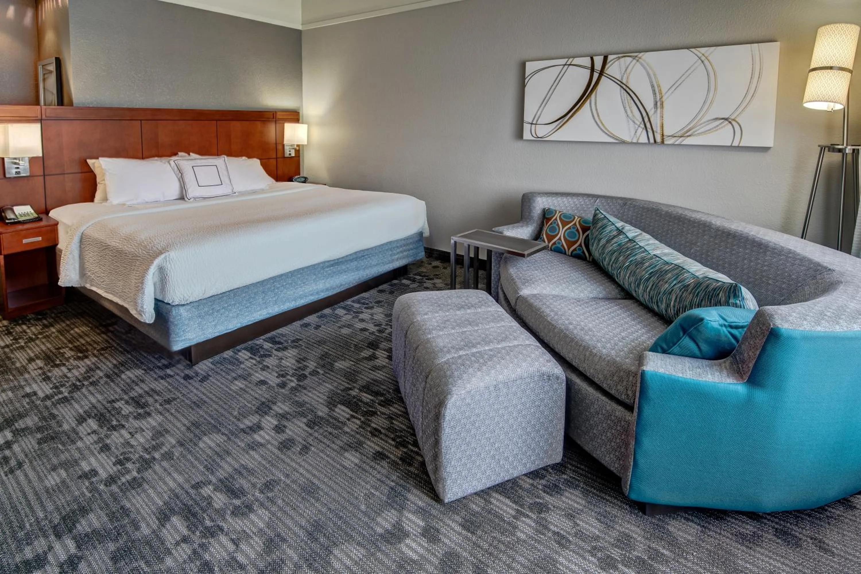 Bedroom, Bed in Courtyard by Marriott Troy