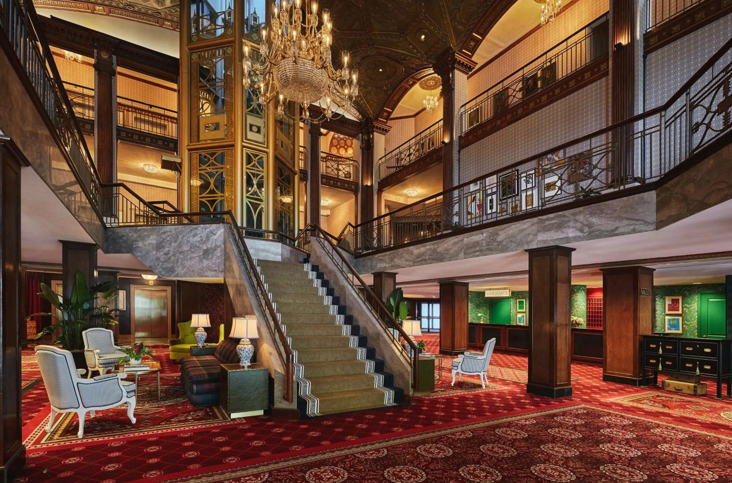 Lobby or reception in Graduate by Hilton Providence