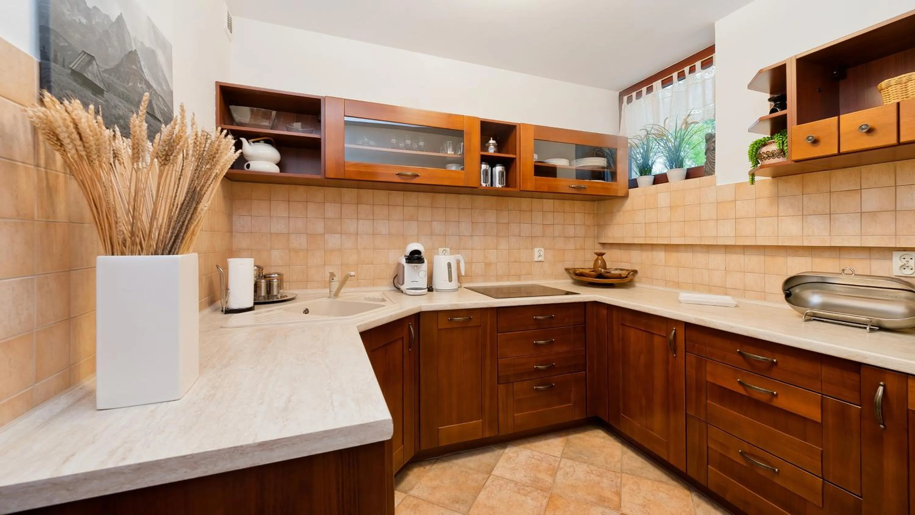 Kitchen or kitchenette in Zakopane Centrum, Sun & Snow