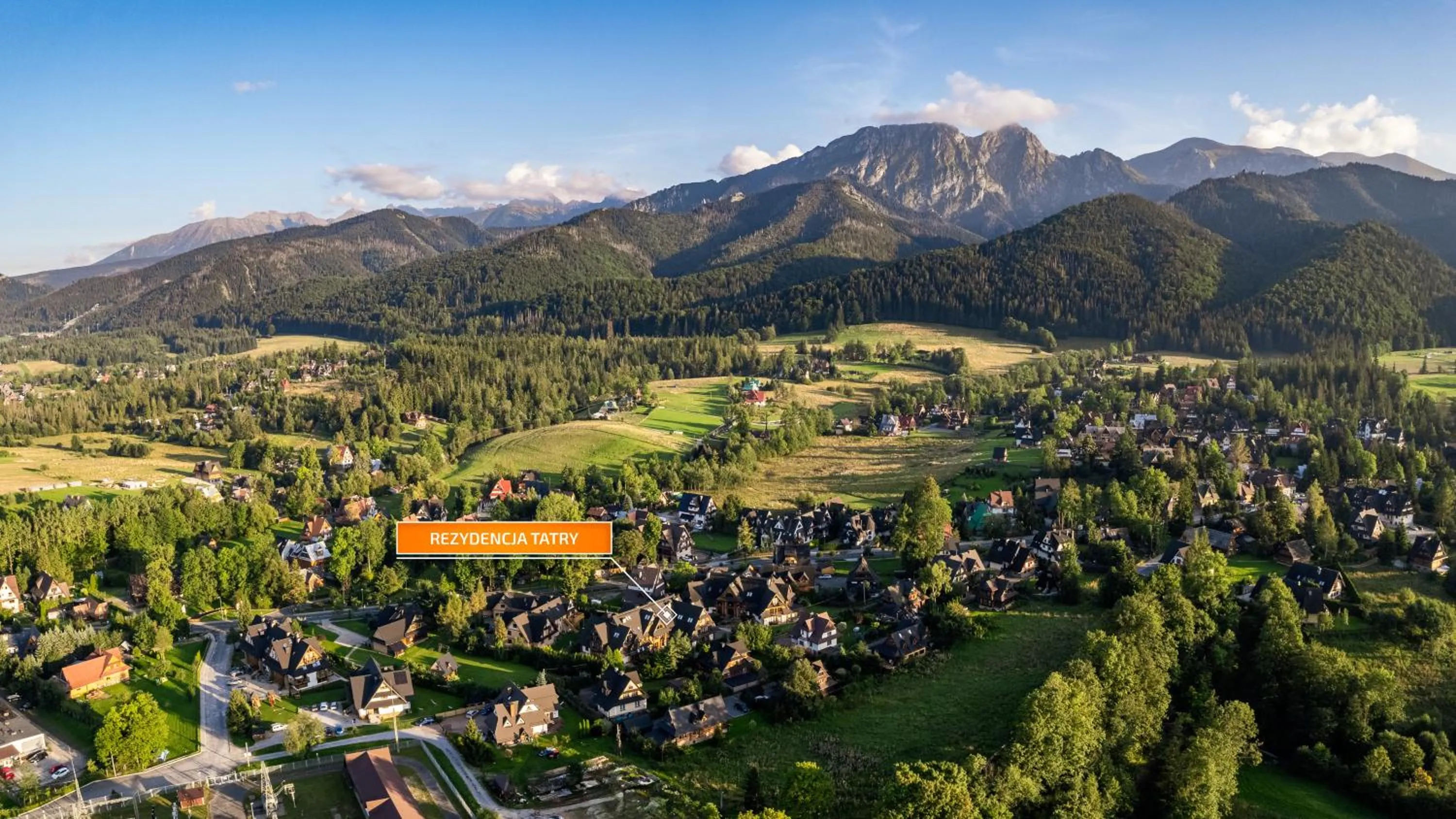 Bird's eye view in Zakopane Centrum, Sun & Snow