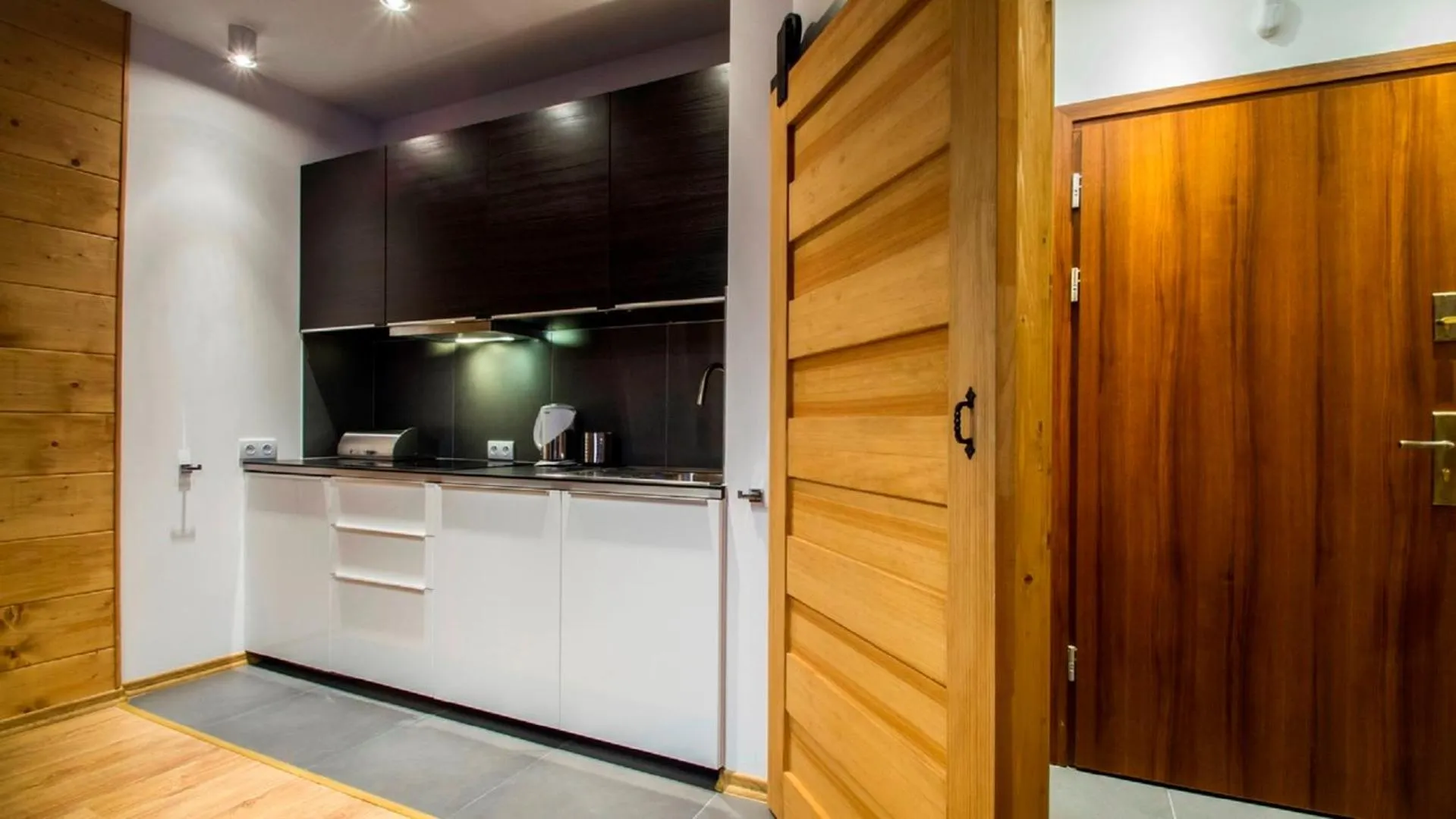 Kitchen or kitchenette in Zakopane Centrum, Sun & Snow