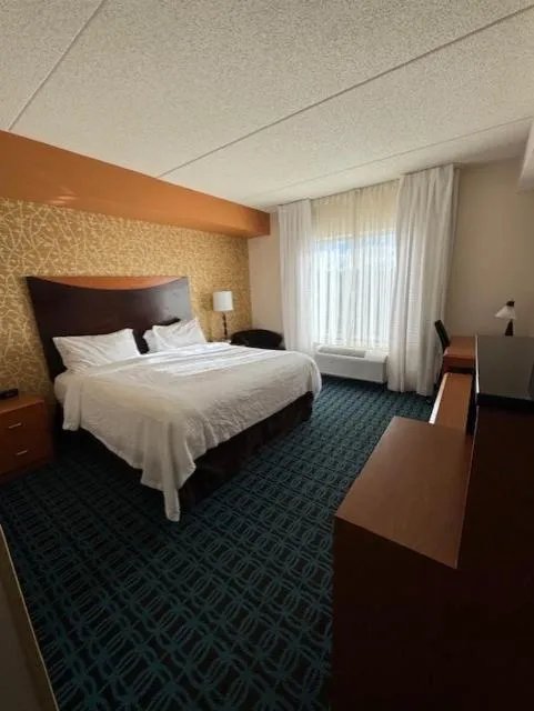 Bed in Fairfield Inn by Marriott Morgantown