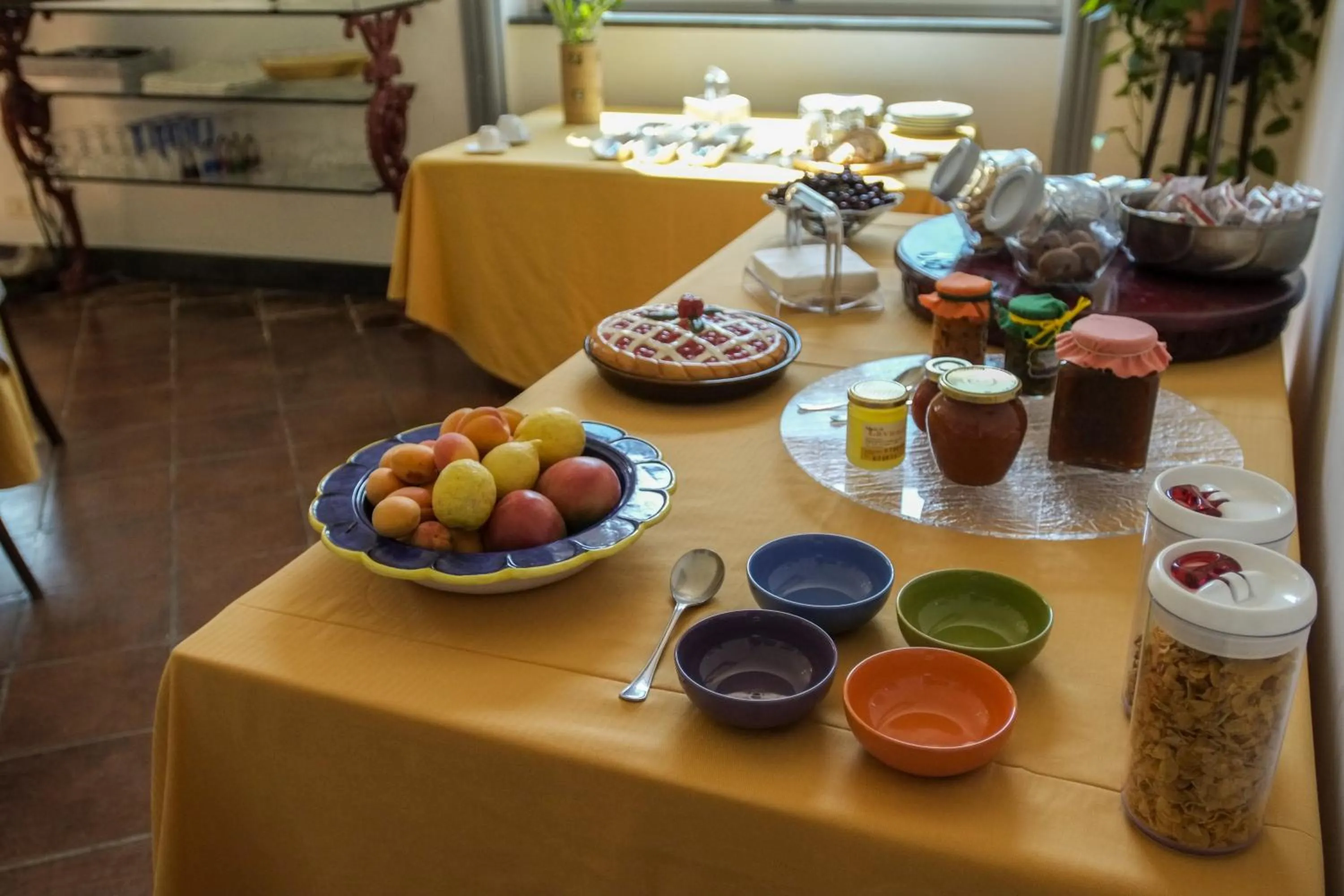 Food in B&B Villa Ocsia