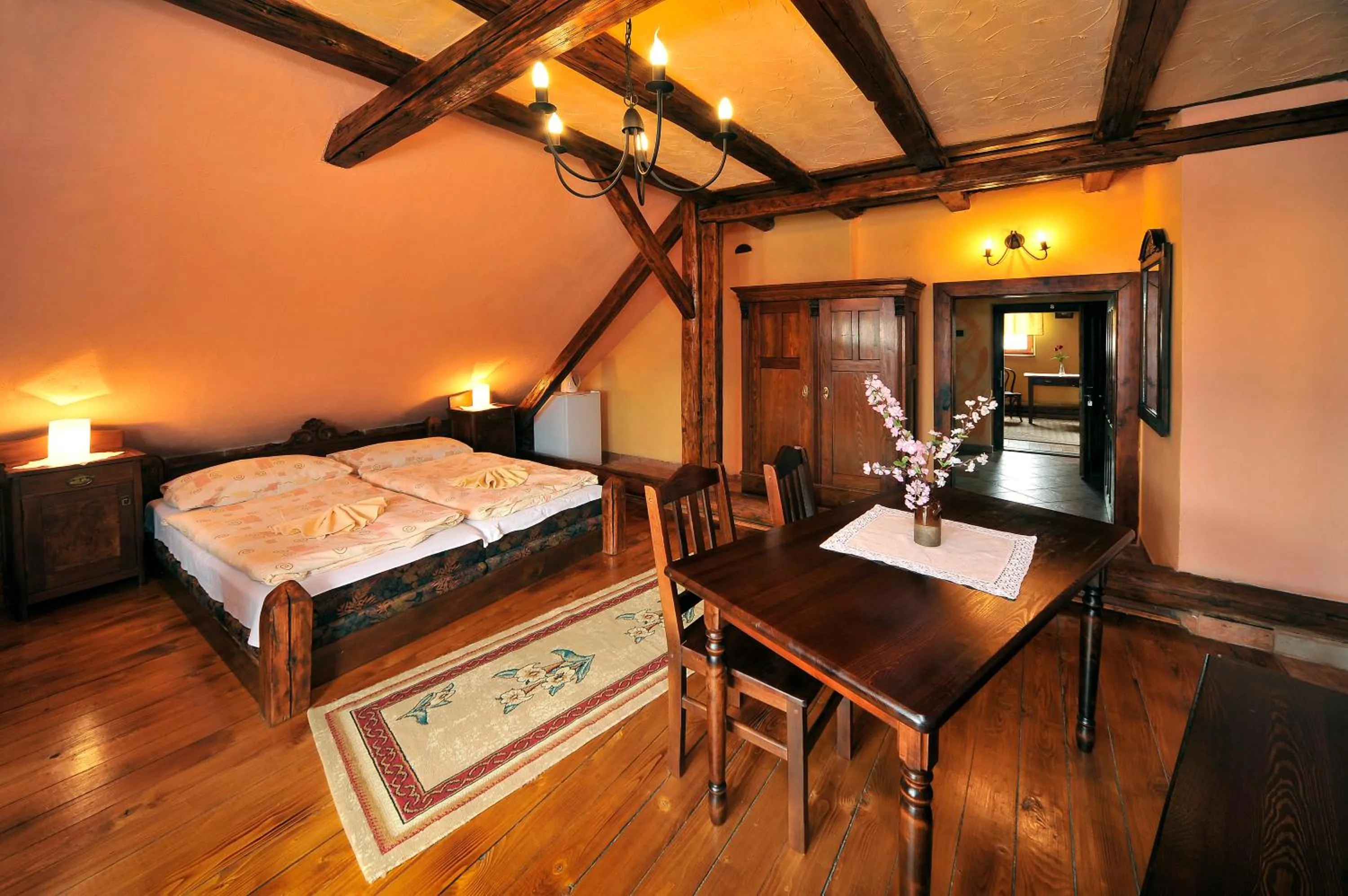 Decorative detail in Apartmány Village